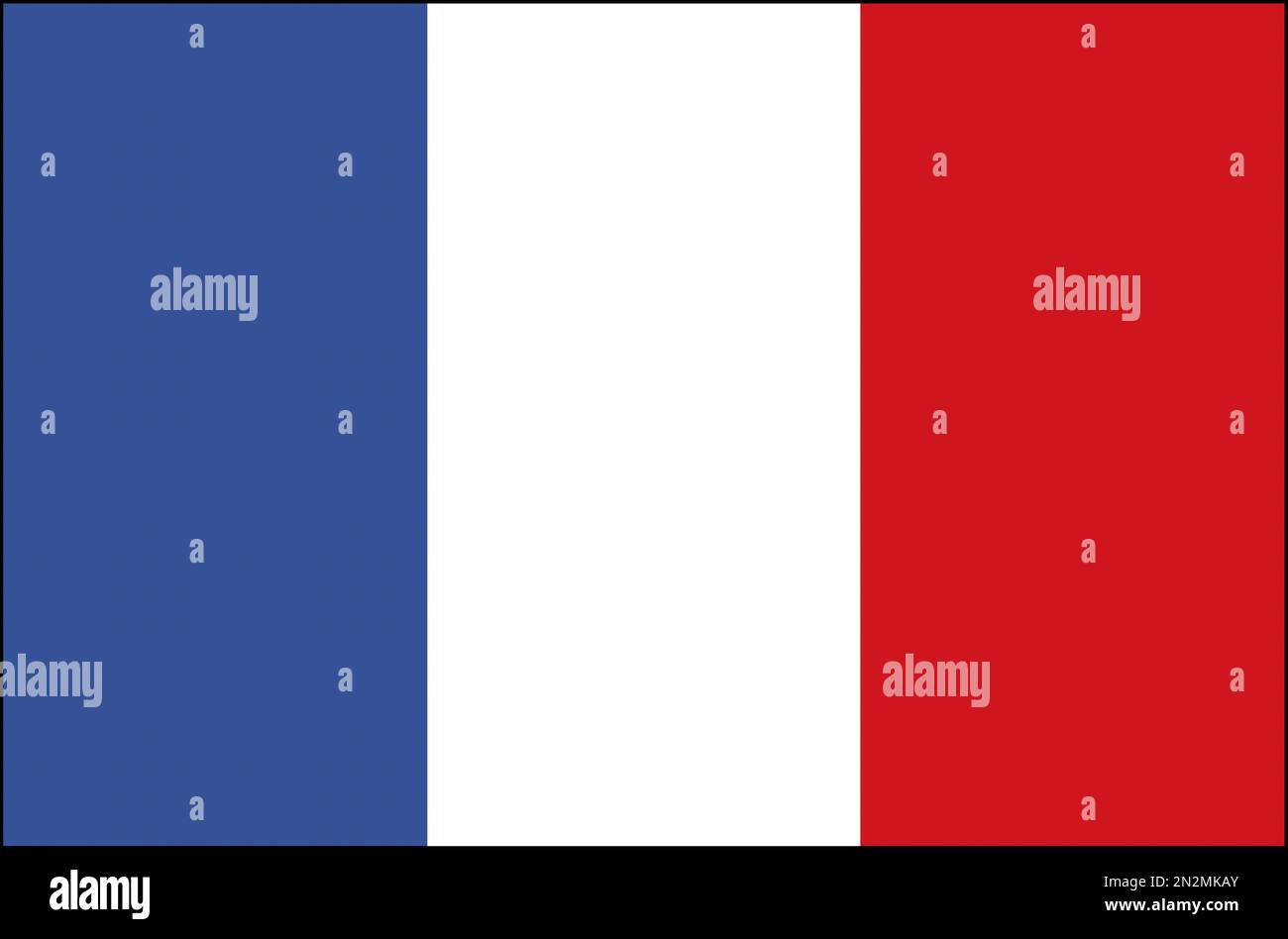 Fahne Flagge Frankreich France Stock Photo