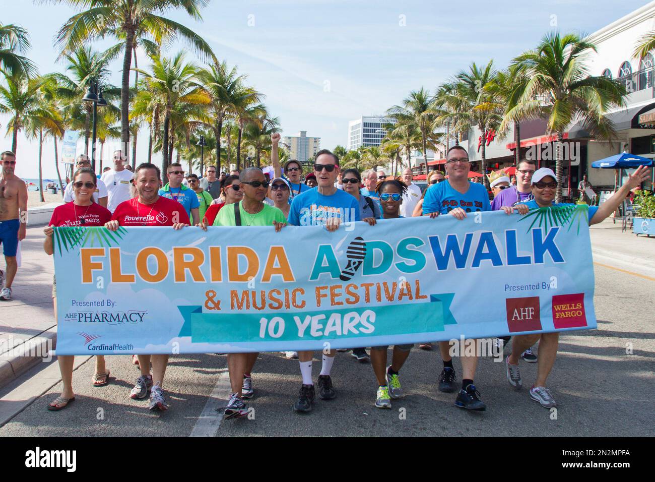 Florida AIDS Walk & Music Festival, on March 22, 2015 in Fort