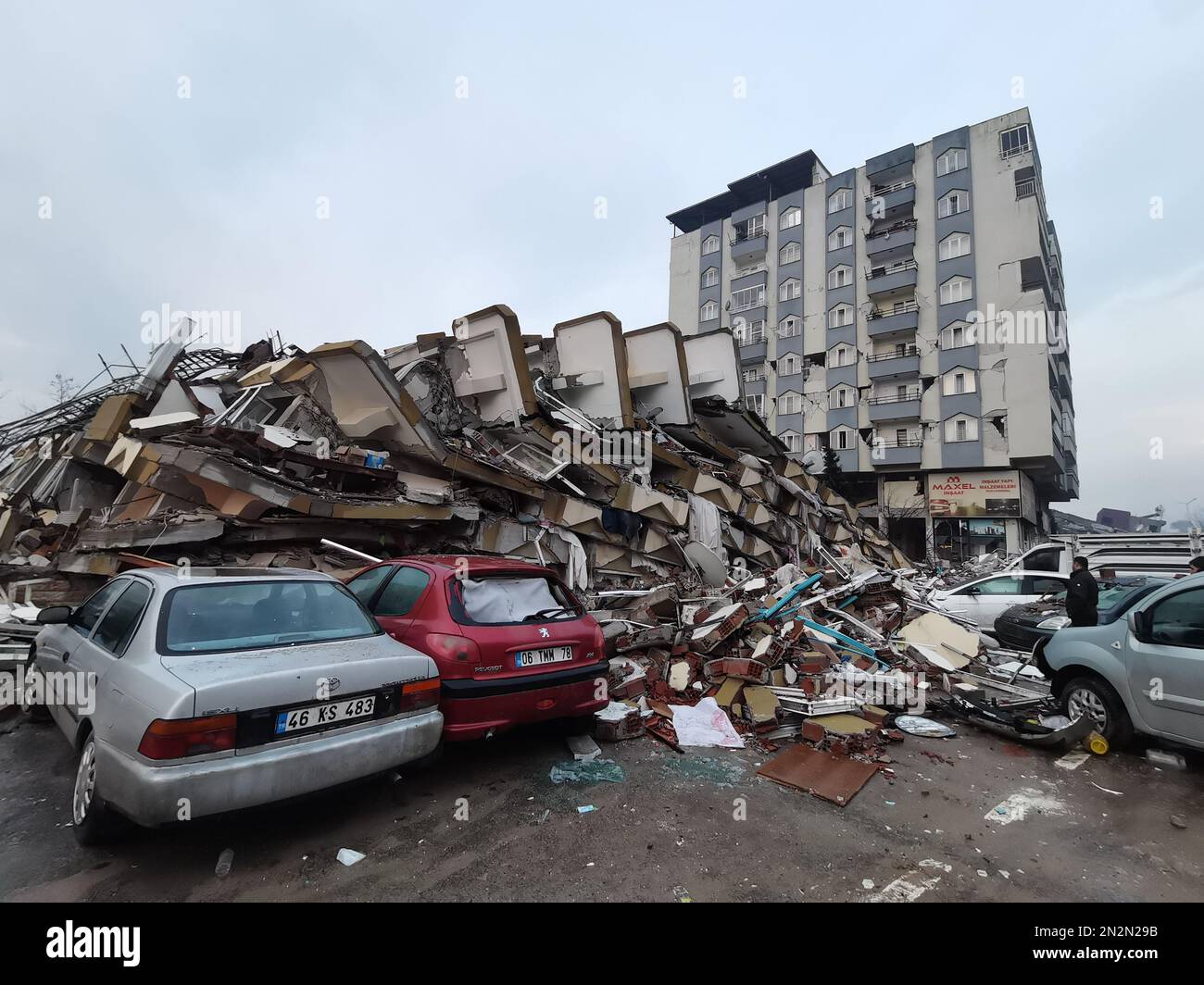 Kahramanmaras earthquake hi-res stock photography and images - Alamy