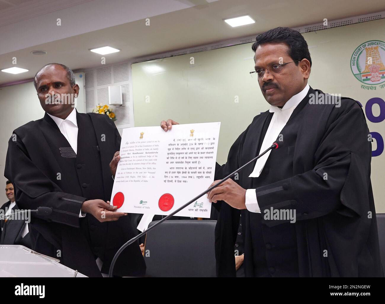 Five Hon ble Additional Judges Have Been Sworn In Today To The High five-hon-ble-additional-judges-have-been-sworn-in-today-to-the-high