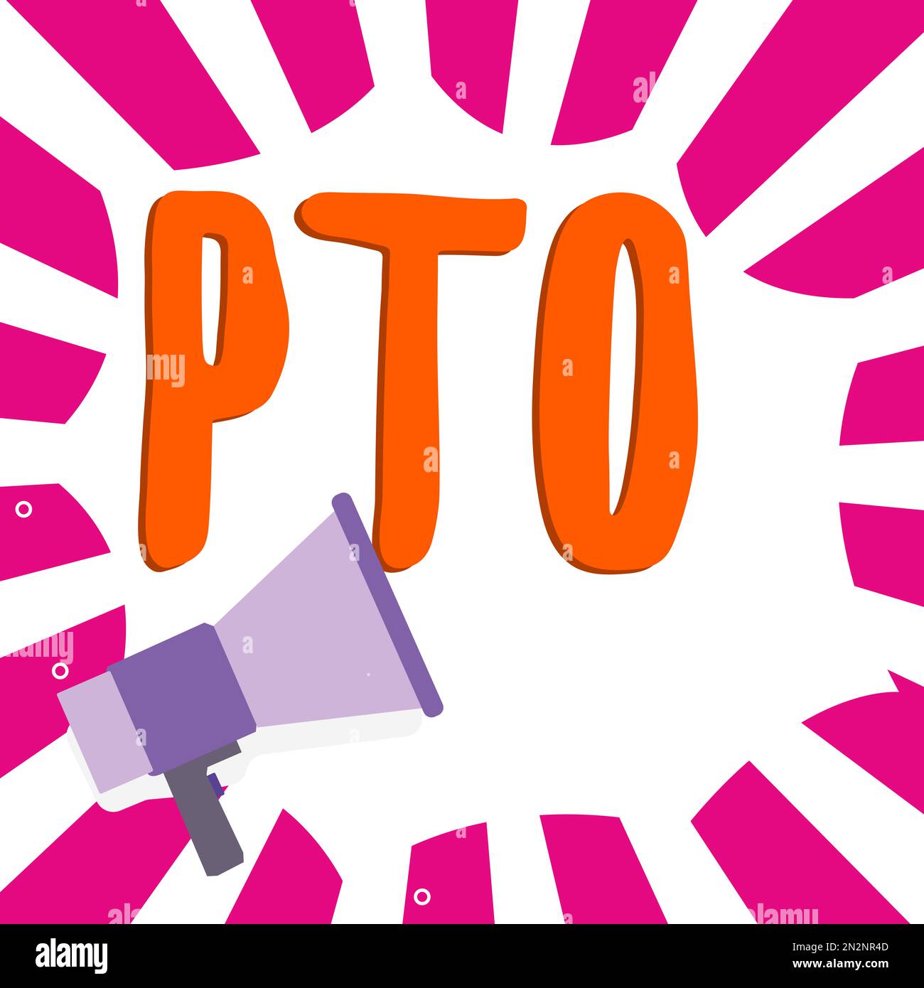 Hand writing sign Pto Internet Concept Employer grants compensation