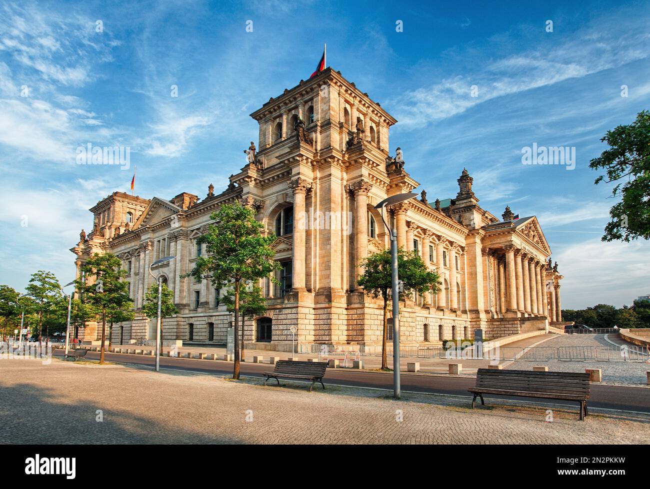 Geran Building The Reichstag building in Berlin: German parliament Stock Photo - Alamy
