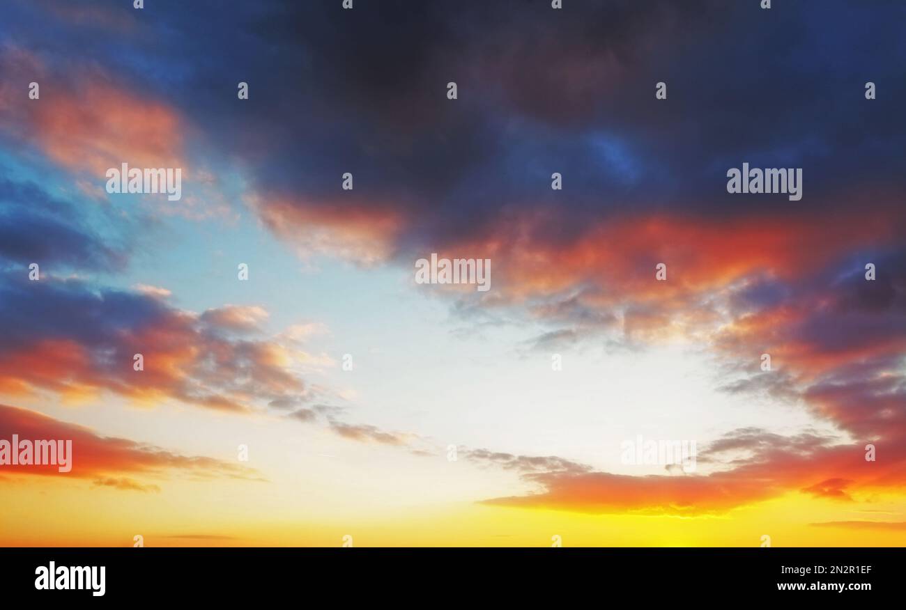 Sky at sunrise Stock Photo - Alamy