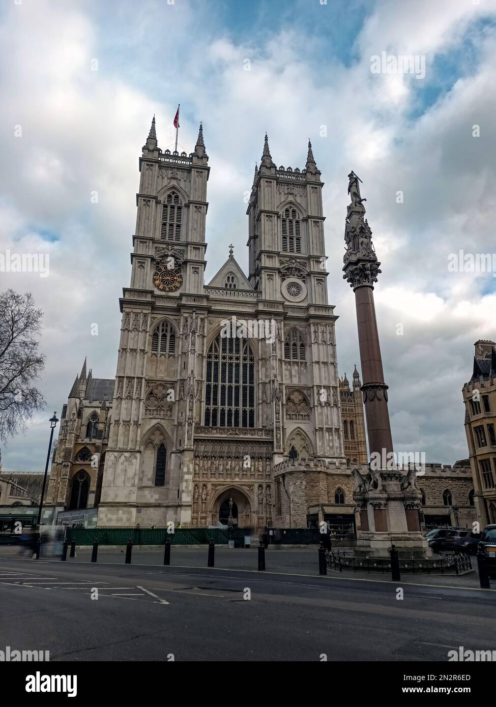 The magnificent Westminster Abbey in London, UK Stock Photo