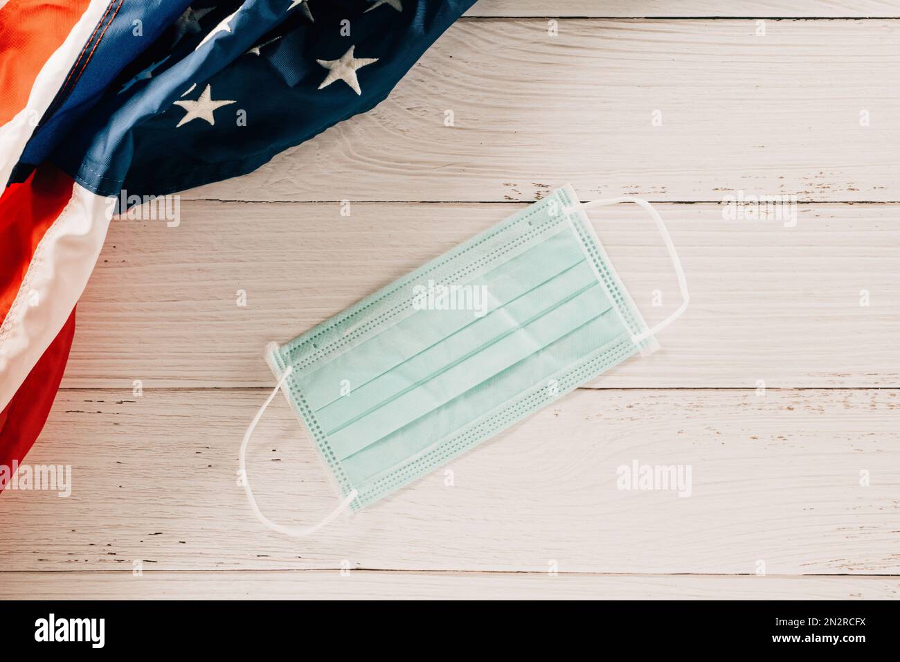 flag of United States America with copy space Stock Photo - Alamy