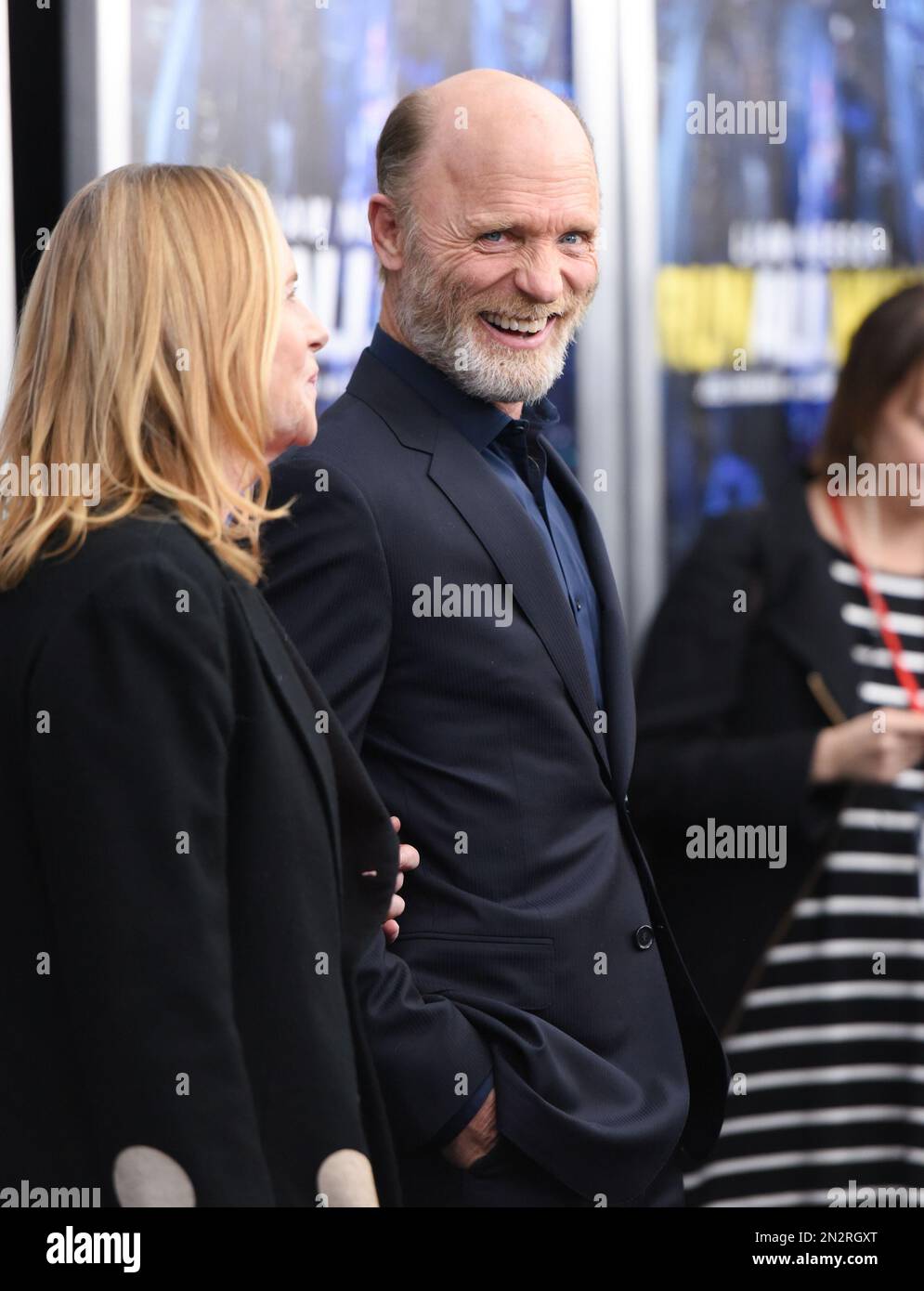 Actor Ed Harris and wife Amy Madigan attend the world premiere of "Run