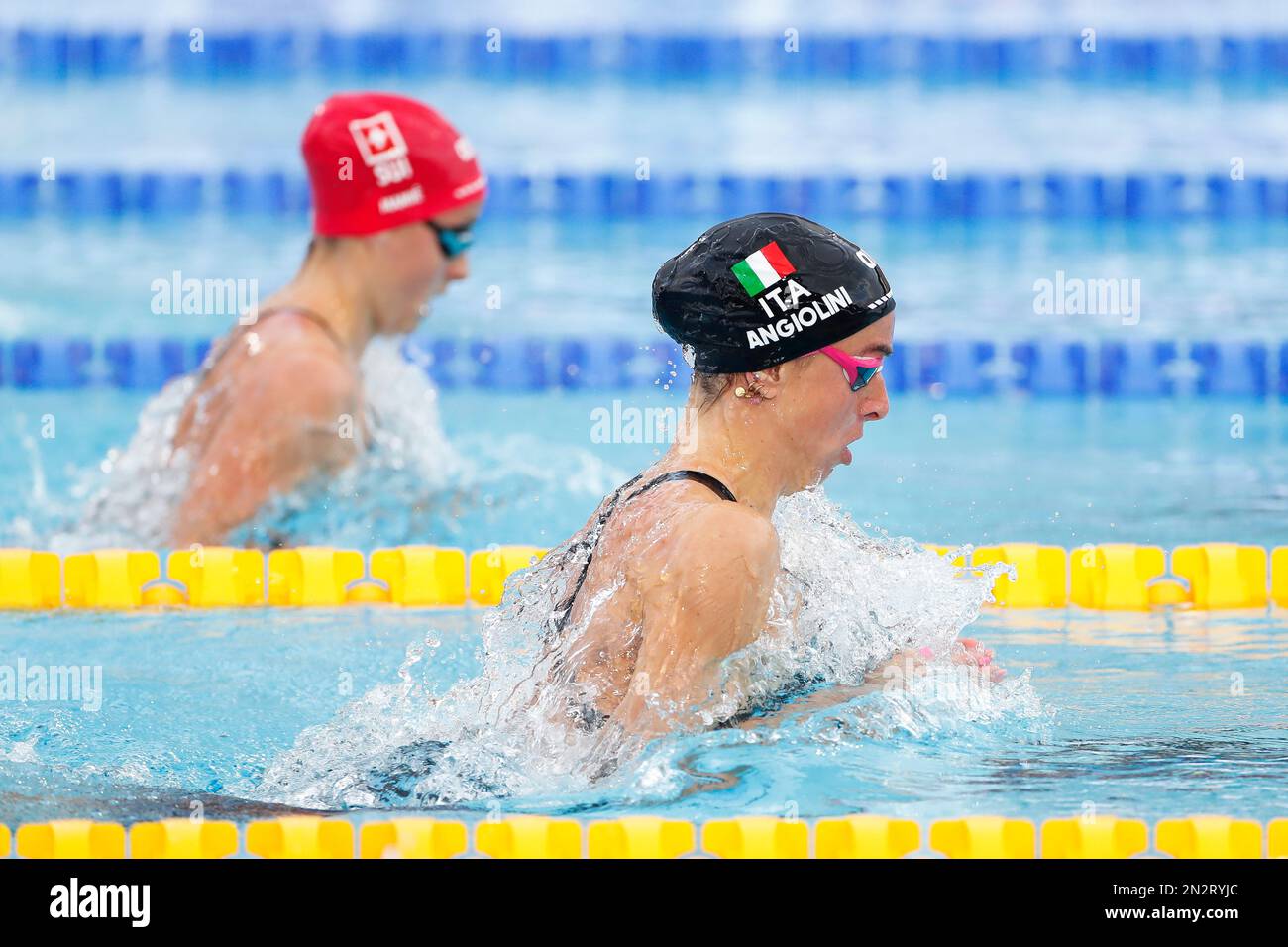 Rome, Italy, 12 August 2022. Lisa Angiolini of Italy competes during