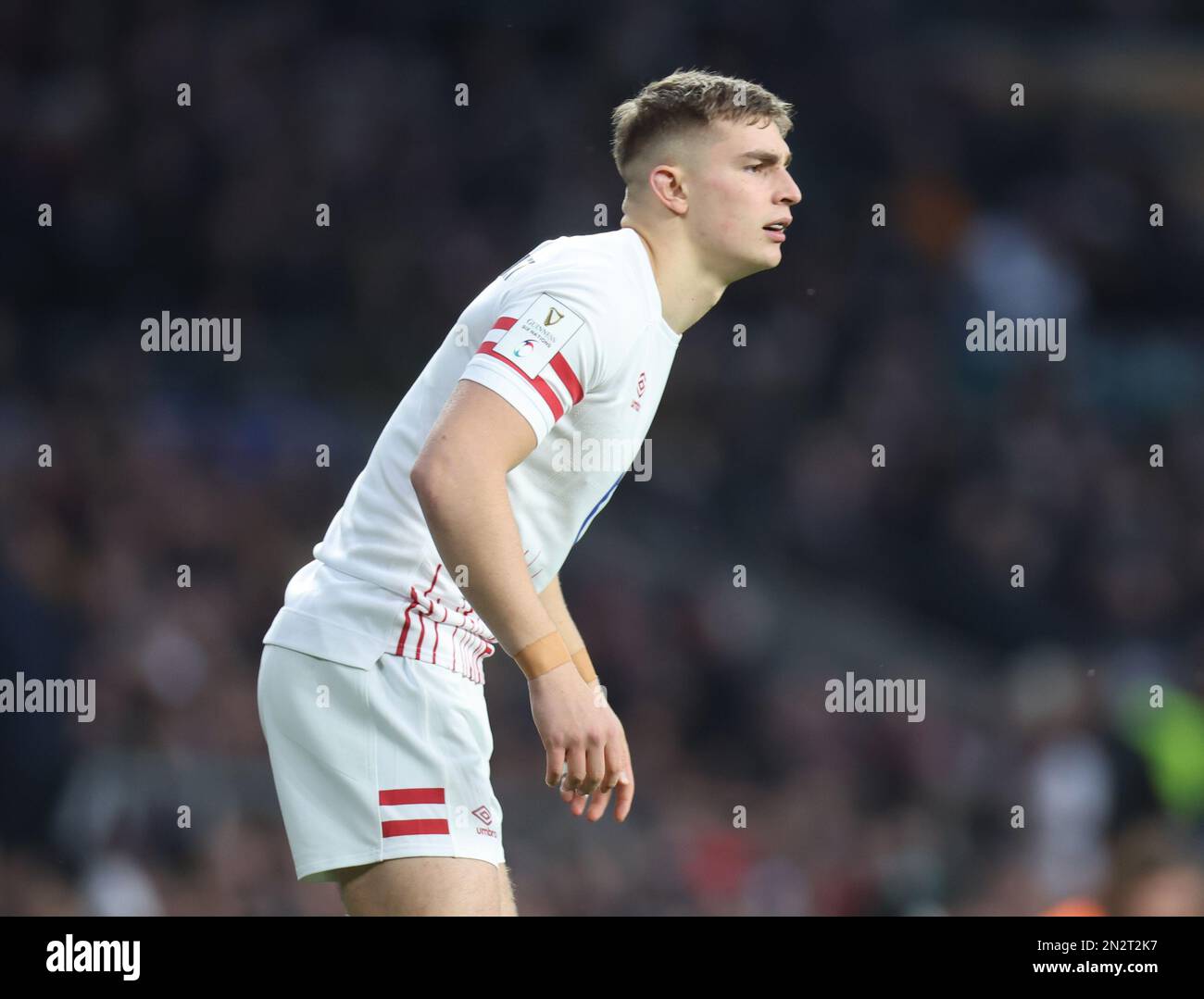 England's Jack Van Poortvliet during the Guinness Six Nations Calcutta