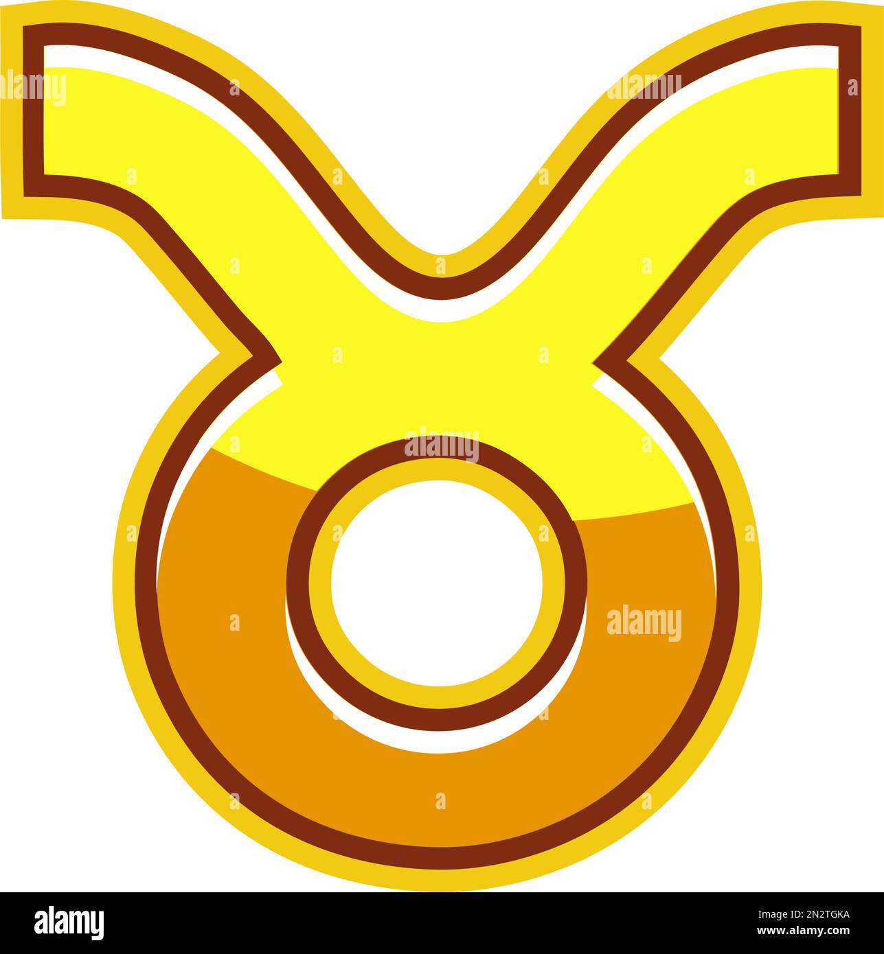 Golden Astrology Signs, Zodiac Taurus Stock Vector Image & Art Alamy