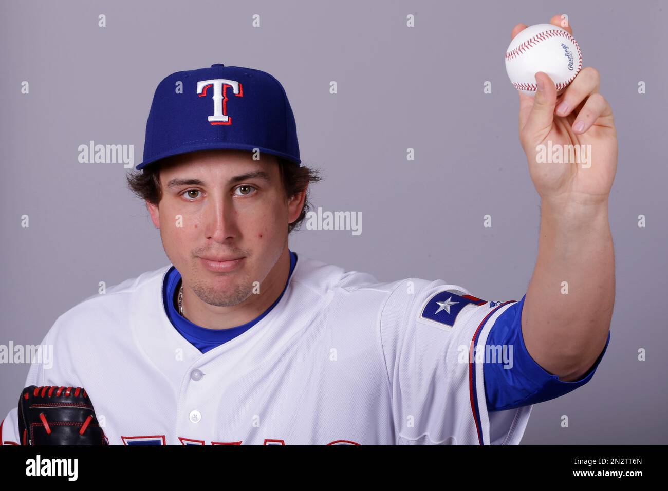 This is a 2015 photo of Derek Holland of the Texas Rangers