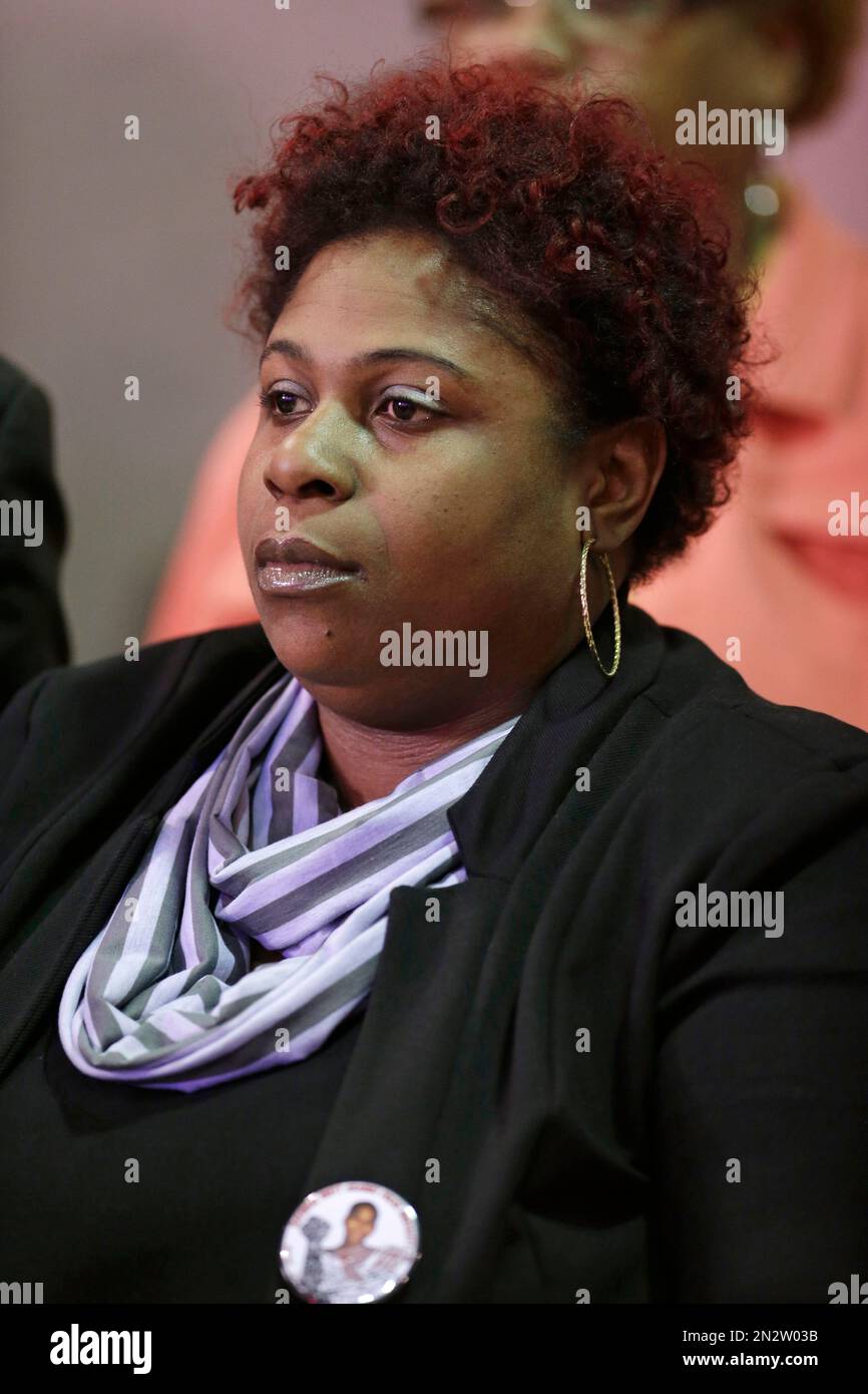 Samaria Rice, the mother of Tamir, a 12-year-old boy fatally shot by a ...