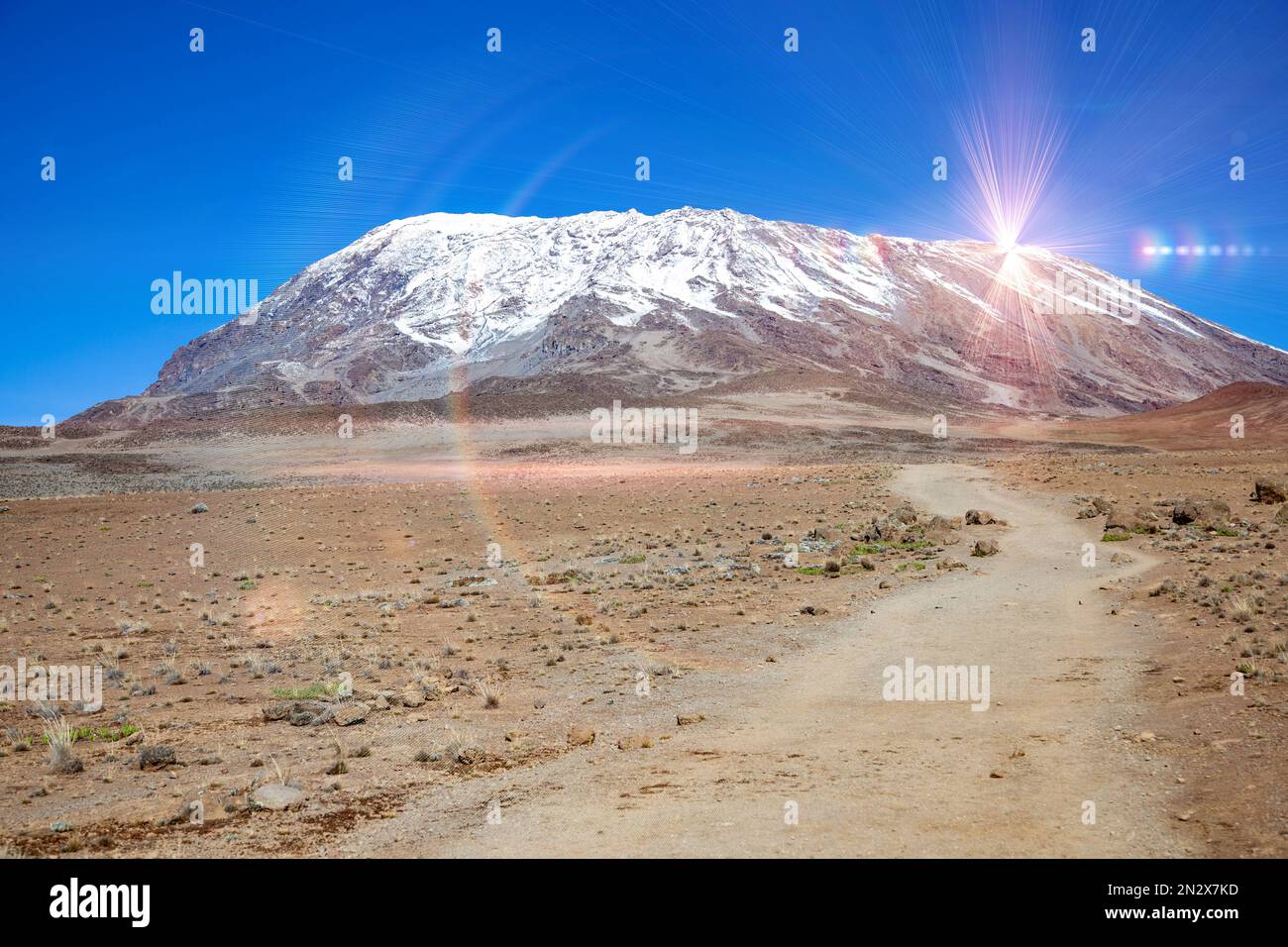 snow-on-top-of-mount-kilimanjaro-tanzania-stock-photo-alamy