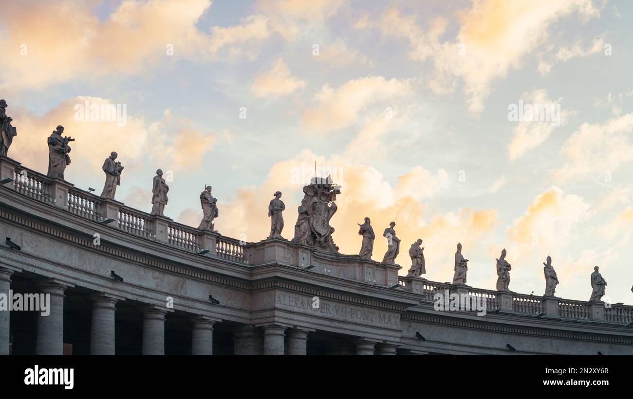 St. Peter's Basilica - Vaticano Rome, Italy Stock Photo - Alamy