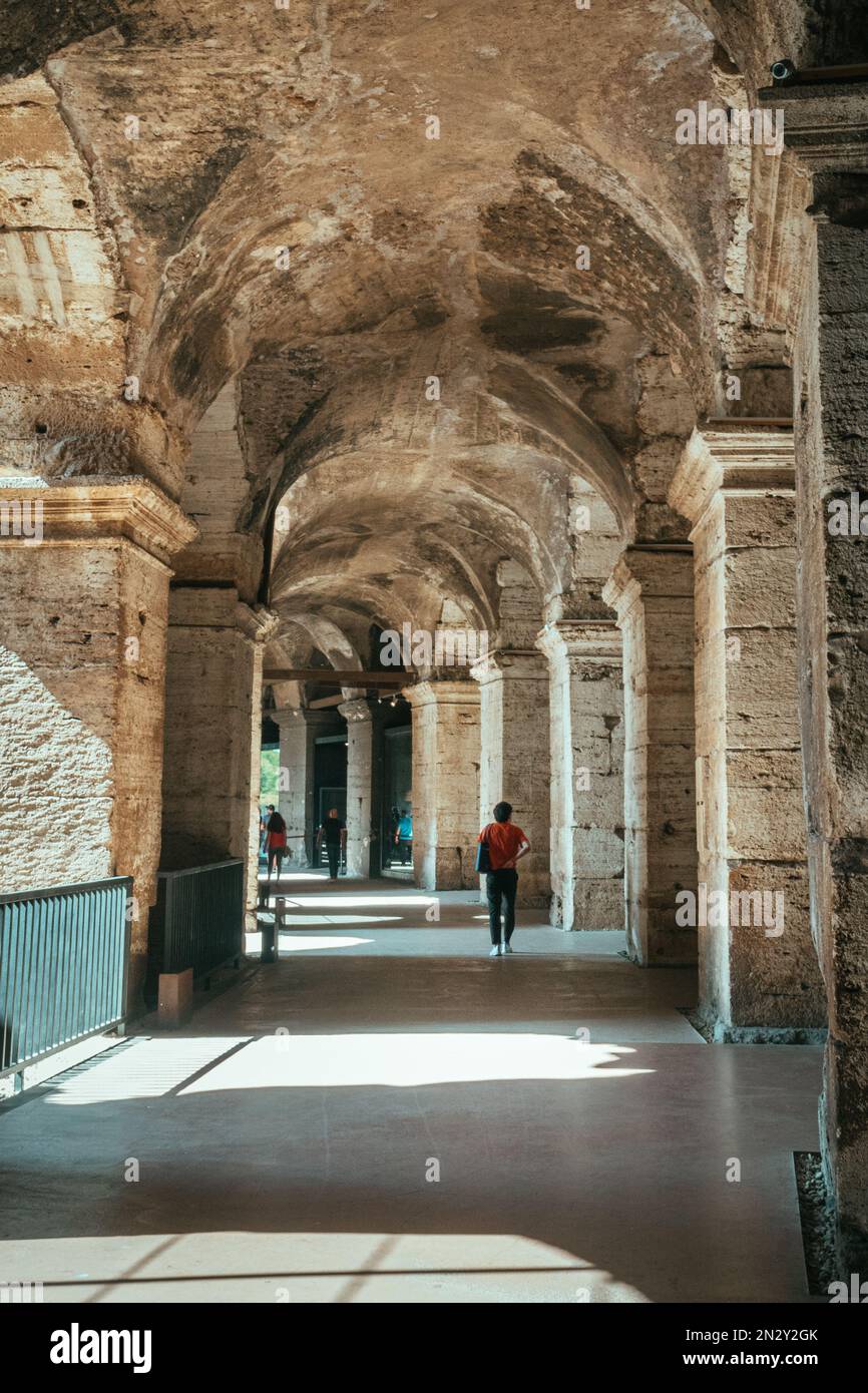 Ancient roman architectural details hi-res stock photography and images ...