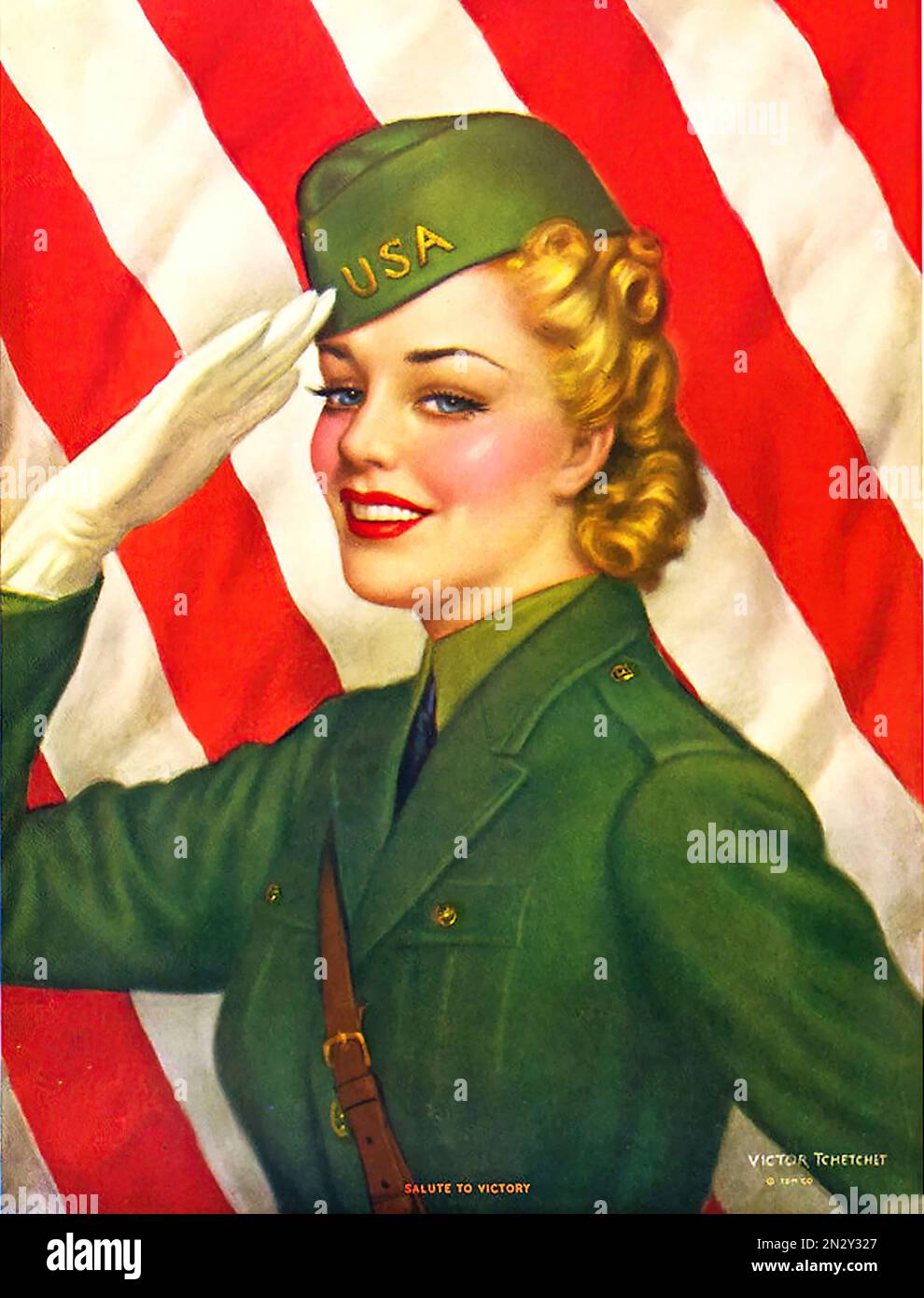 Screenshot 2022-10-11 at 05-22-00 Vintage 1940s World War II  [r[ - World War II - U.S propaganda Poster Stock Photo