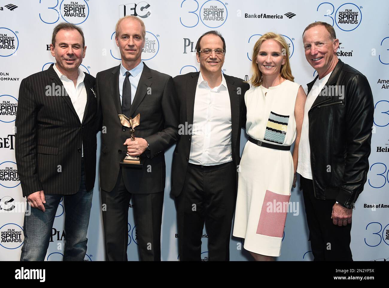 Michel Litvak, from left, Director Dan Gilroy, Gary Michael Walters