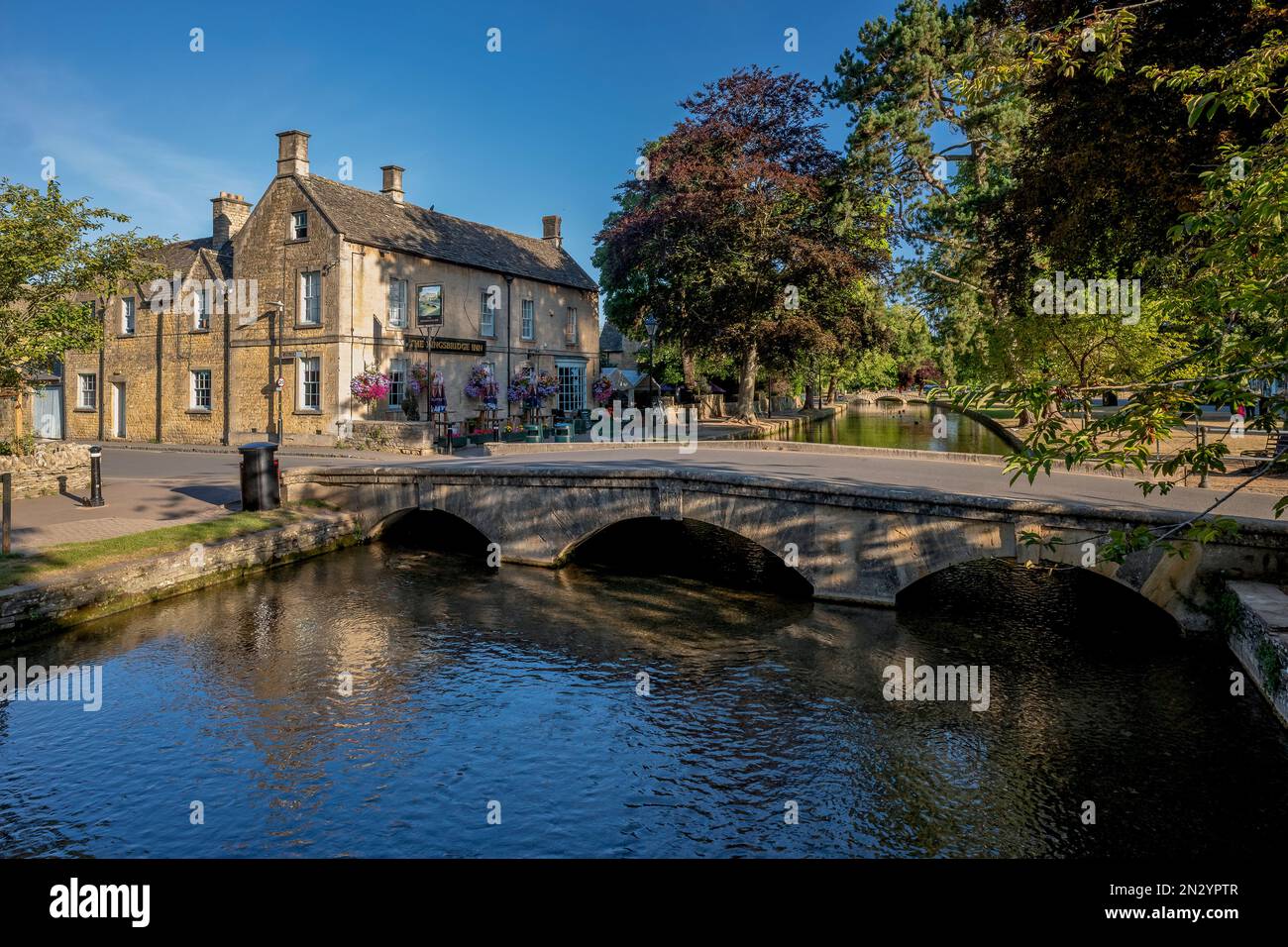 Bourton On The Water Stock Photo Alamy