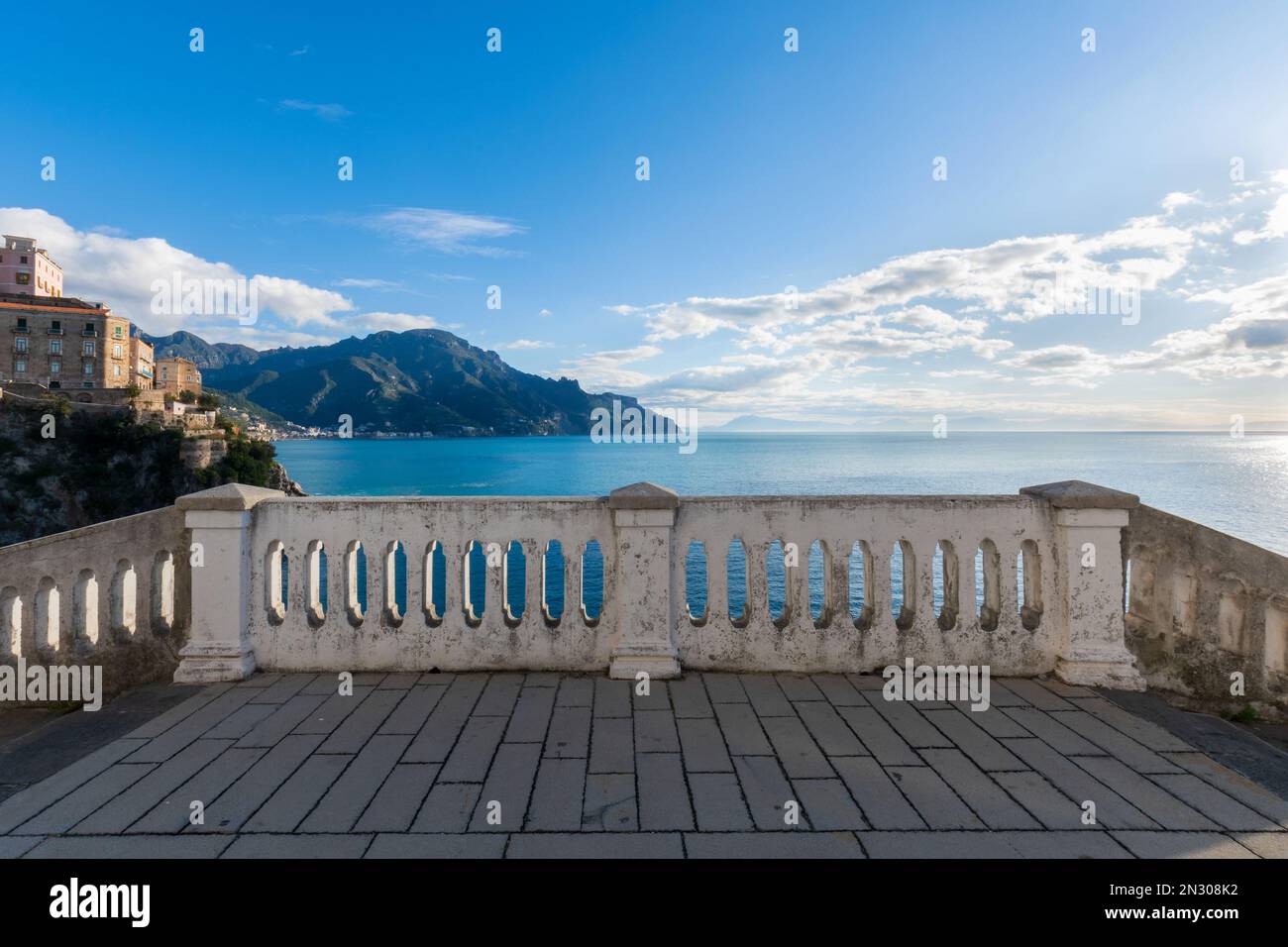 The staircase leading to the Collegiate Church of Santa Maria Maddalena