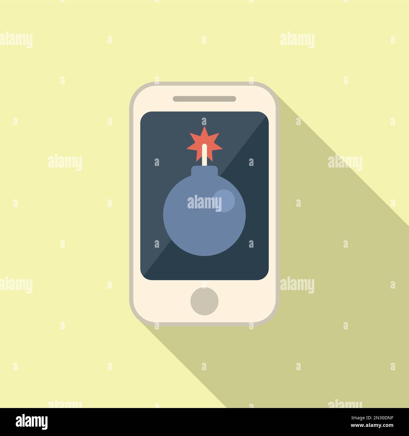 Report scam phone Stock Vector Images - Alamy