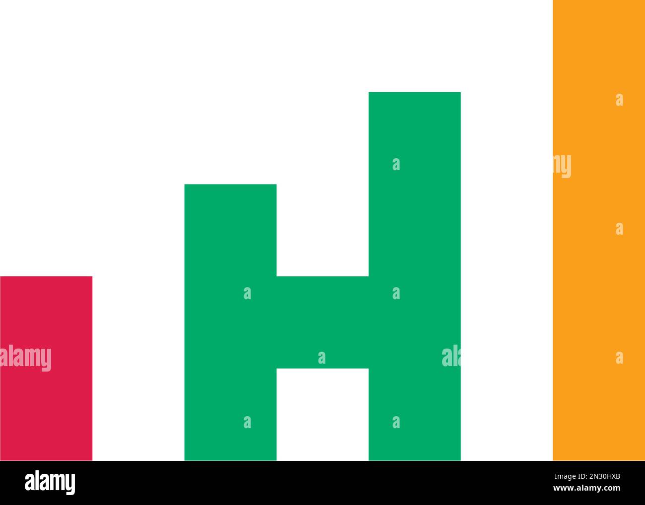 Letter chart graphic finance Stock Vector Images - Alamy