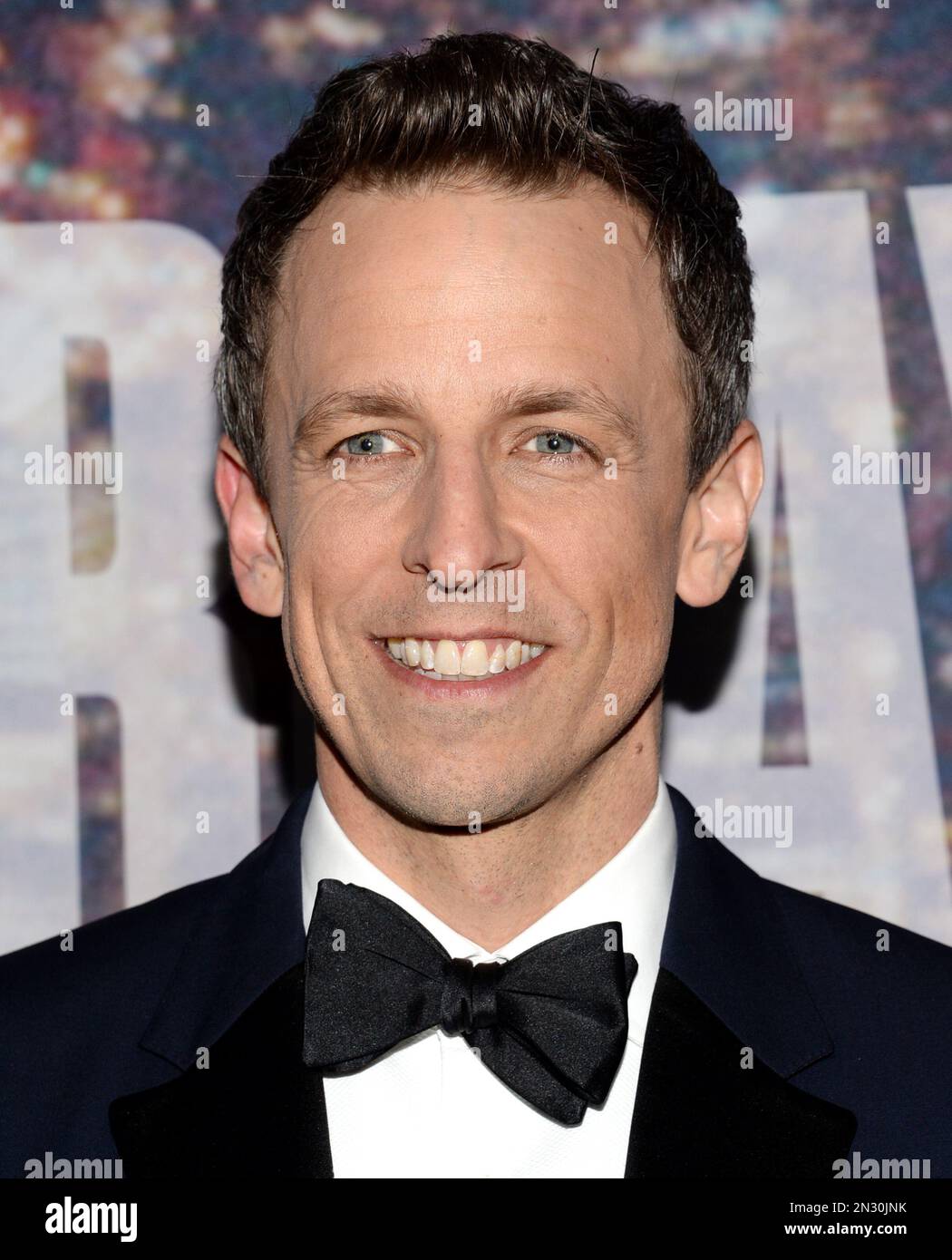 Seth Meyers Attends The SNL 40th Anniversary Special At Rockefeller