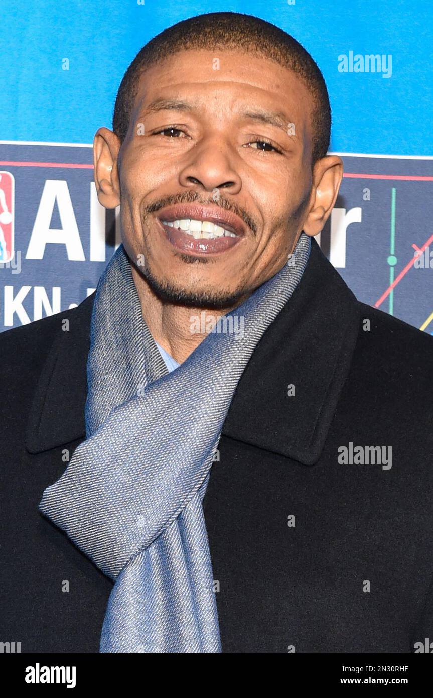 Muggsy Bogues attends the 2015 NBA AllStar Game at Madison Square Garden on Sunday, Feb. 15