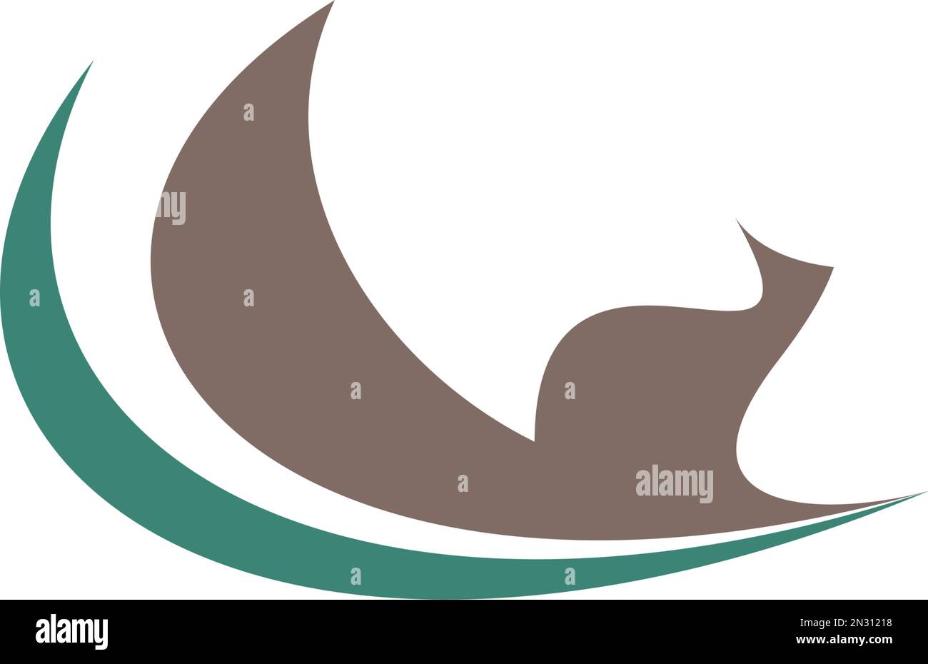 squirrel logo vector icon symbol design Stock Vector