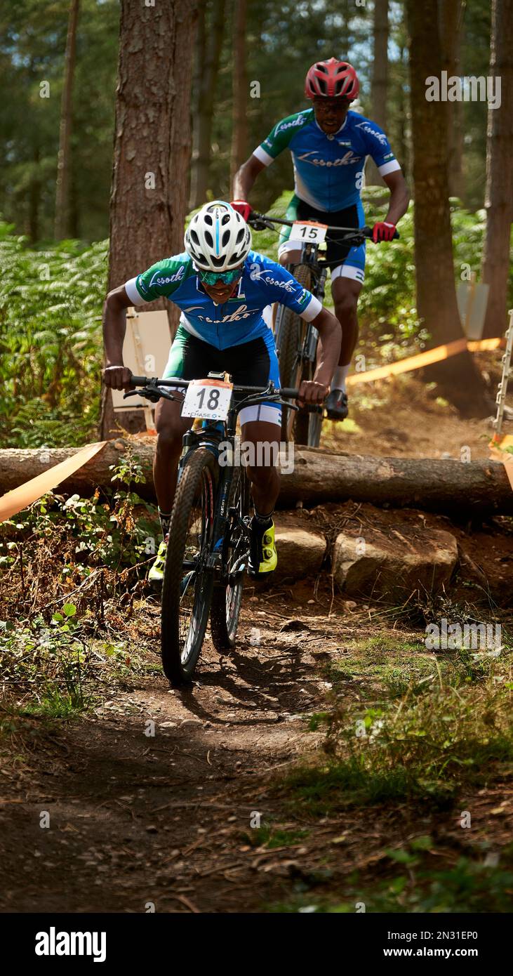 Commonwealth Games 2022, Cannock Chase UK Stock Photo Alamy