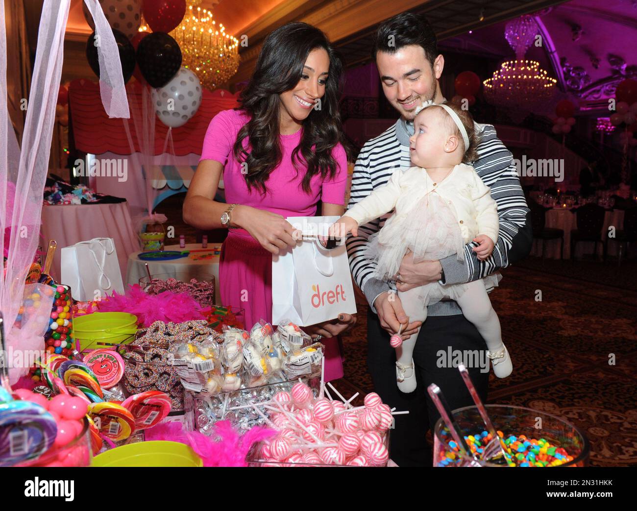 IMAGE DISTRIBUTED FOR DREFT Celebrity parents Kevin and Danielle