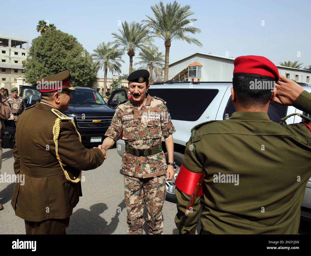 The Chairman of the Joint Chiefs of Staff of the Jordanian armed forces