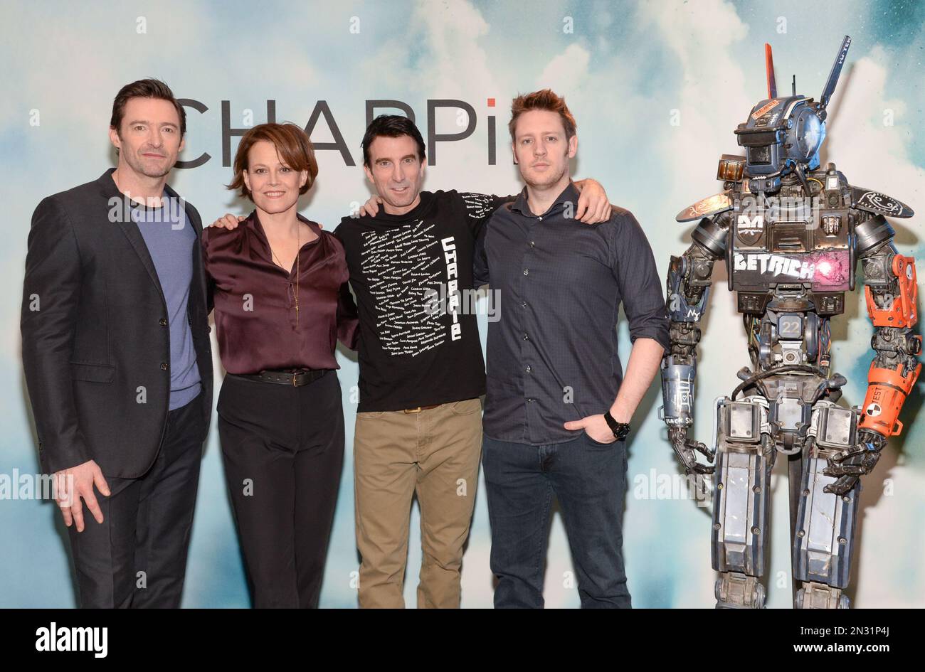 Actors Hugh Jackman From Left Sigourney Weaver And Sharlto Copley actors-hugh-jackman-from-left-sigourney-weaver-and-sharlto-copley