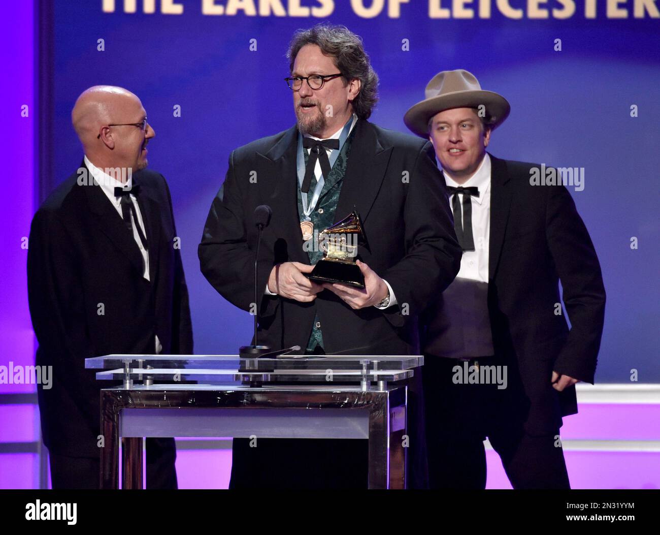 John Warren, from left, Jerry Douglas and Shawn Camp, of The Earls Of