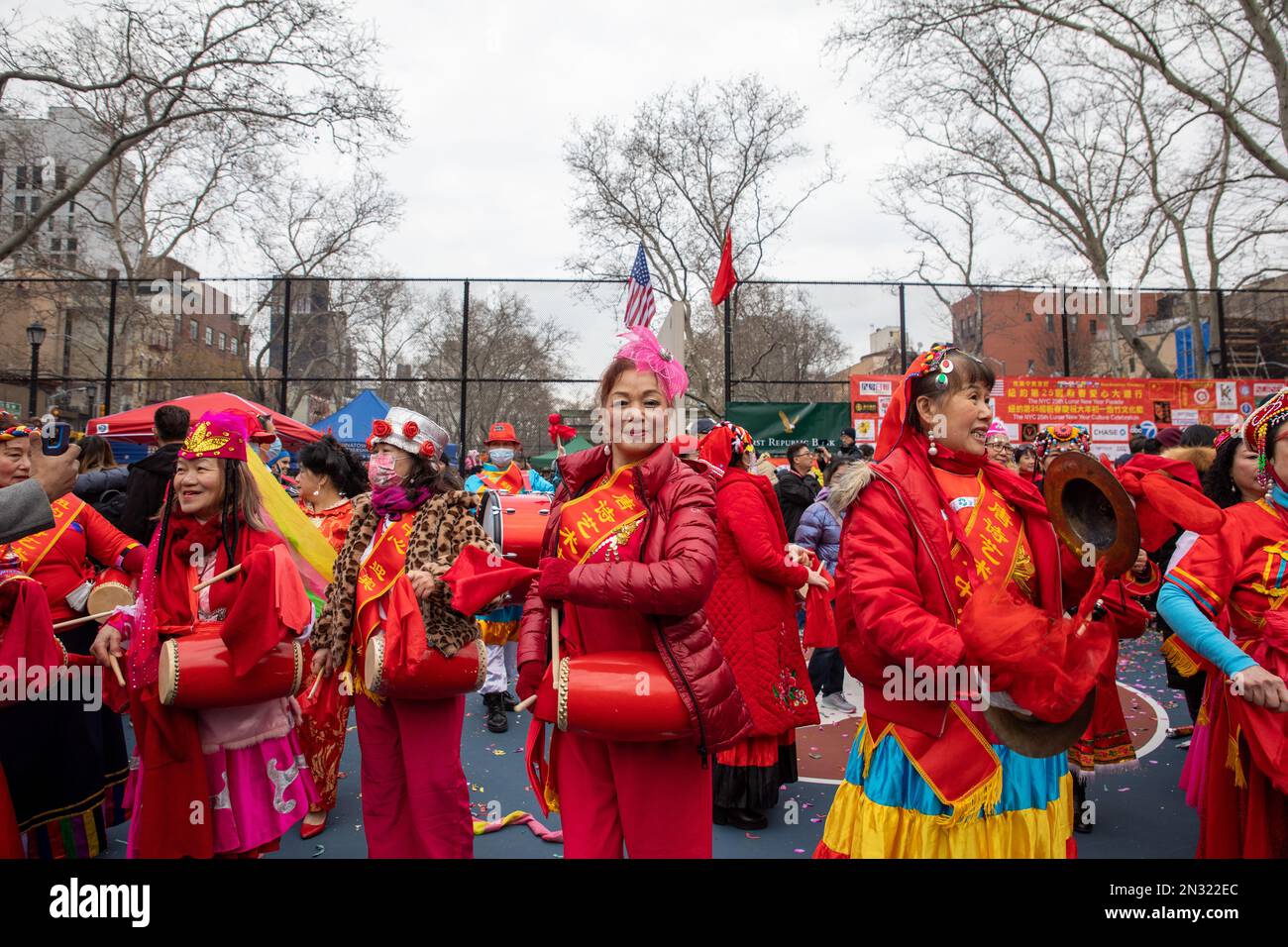 chinese new year firecracker ceremony nyc 2025