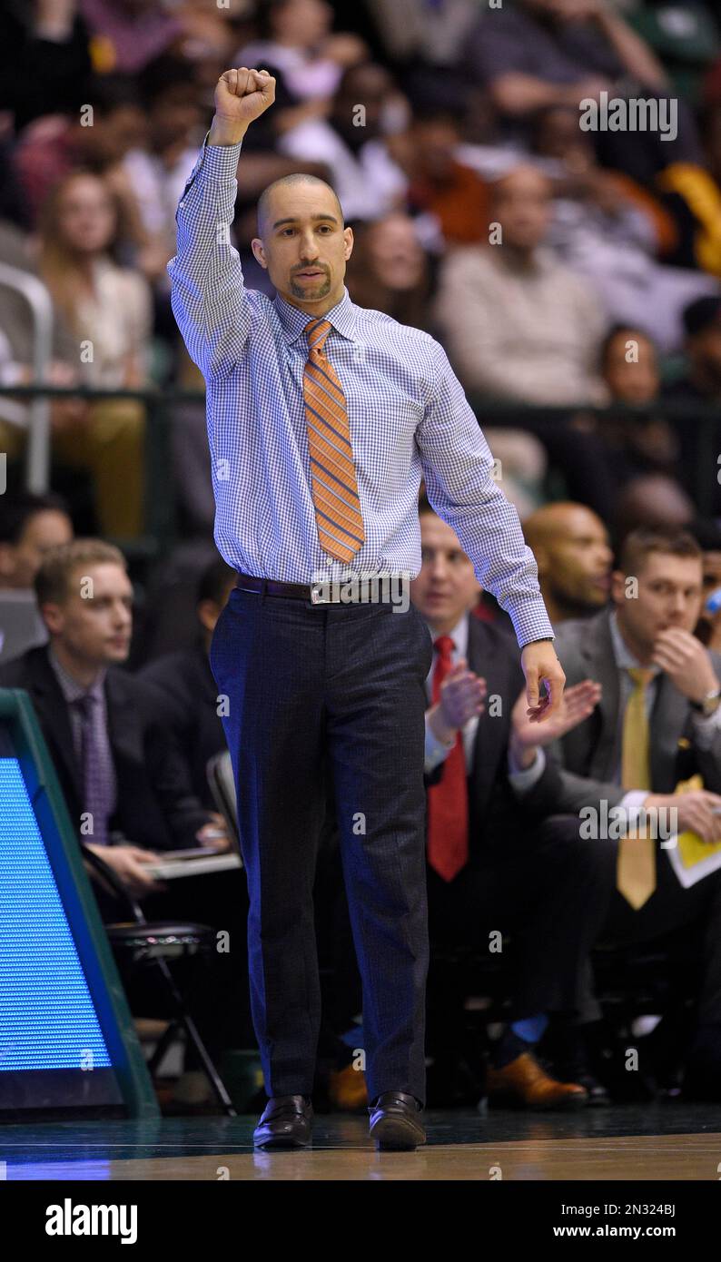 Virginia Commonwealth head coach Shaka Smart gestures during the first