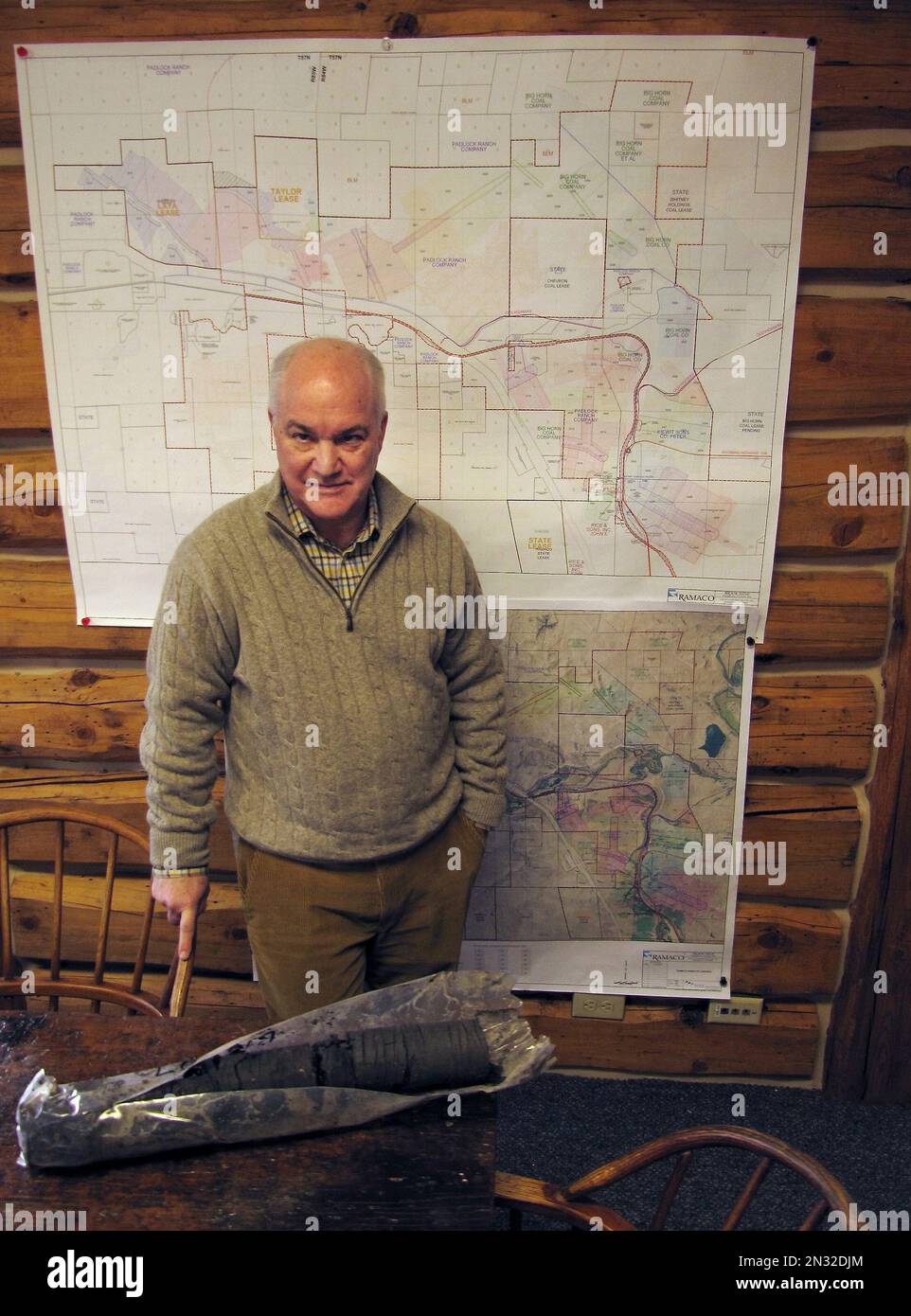 In this Jan. 15, 2015, photo, Ramaco, LLC, CEO Randall Atkins poses