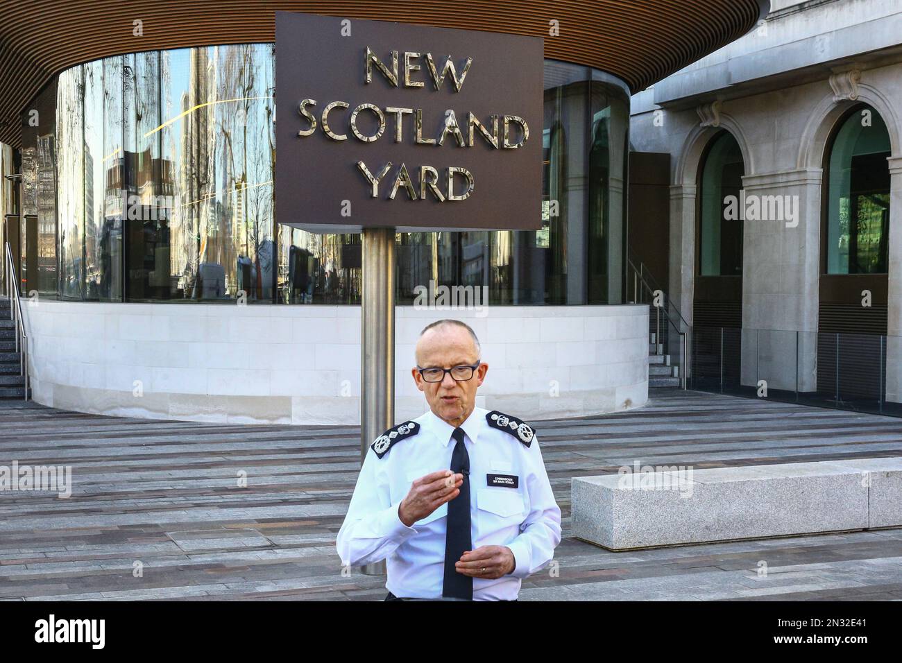 London, UK. 07th Feb, 2023. Sir Mark Rowley, Met Police Commissioner ...