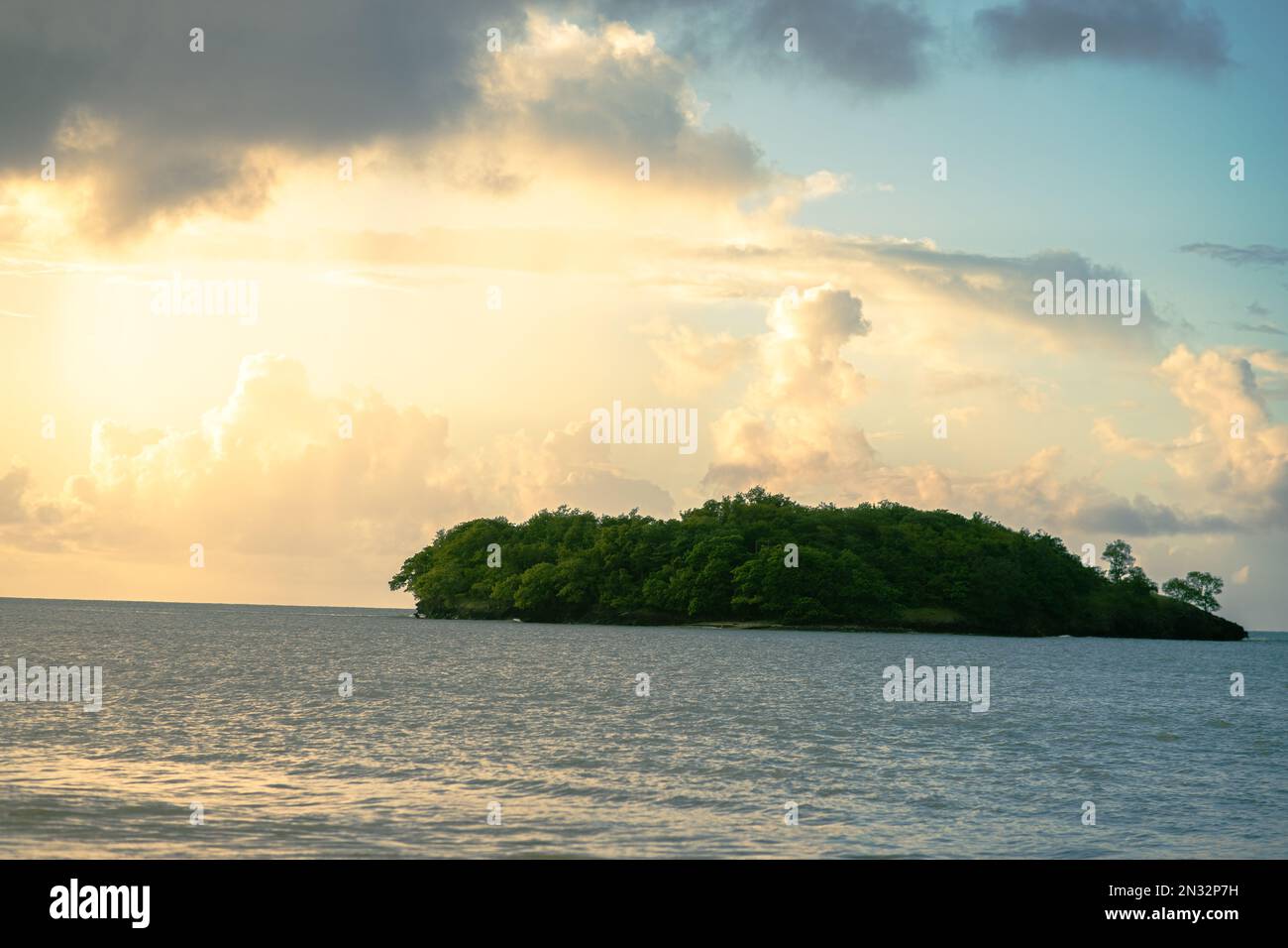Carribean Island Stock Photo