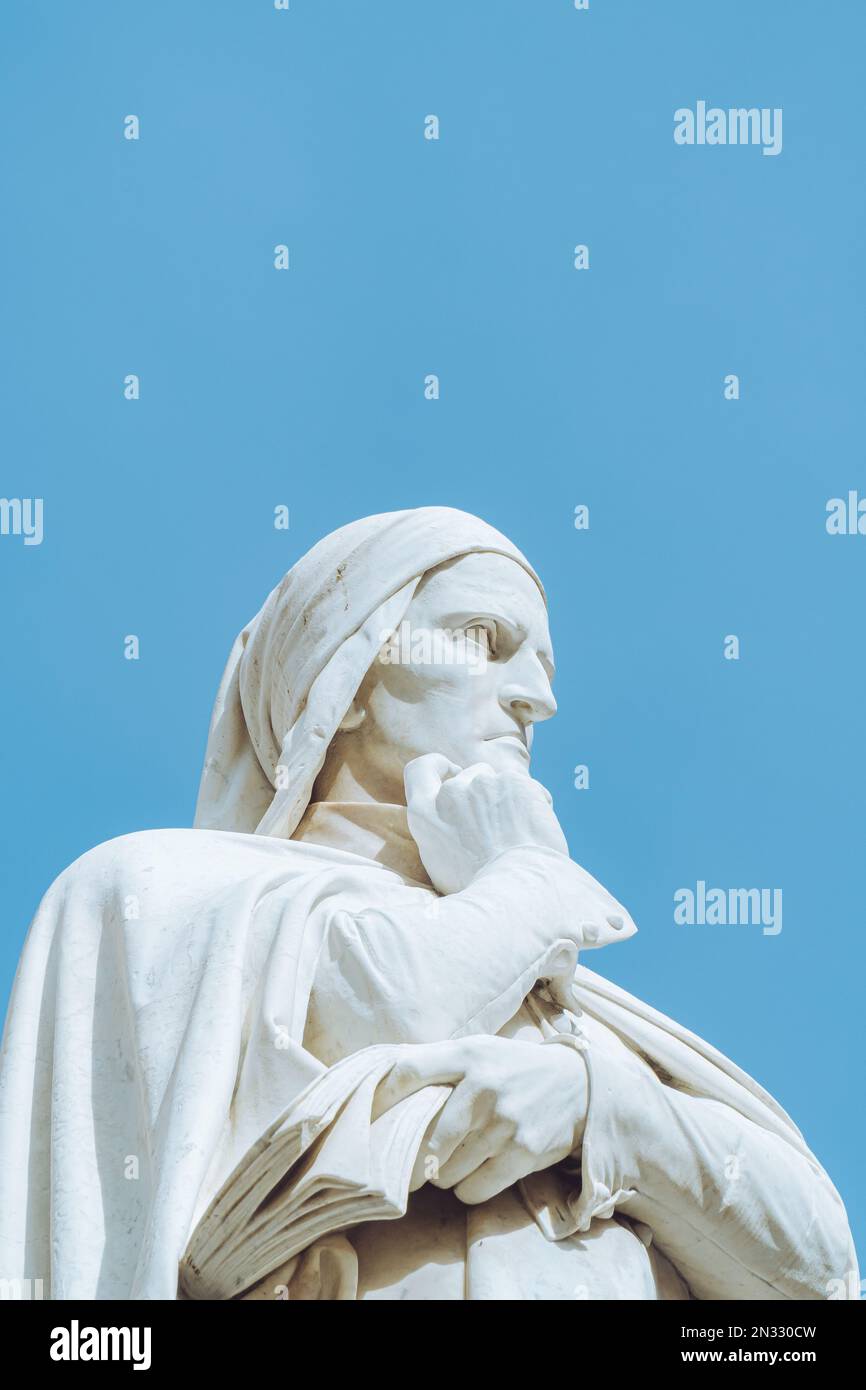 Monument to Dante Alighieri Stock Photo Alamy