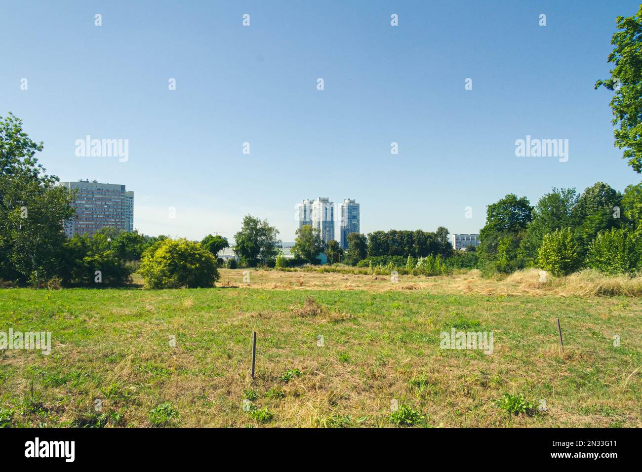 Construction of multi-storey buildings in ecologically clean areas of ...