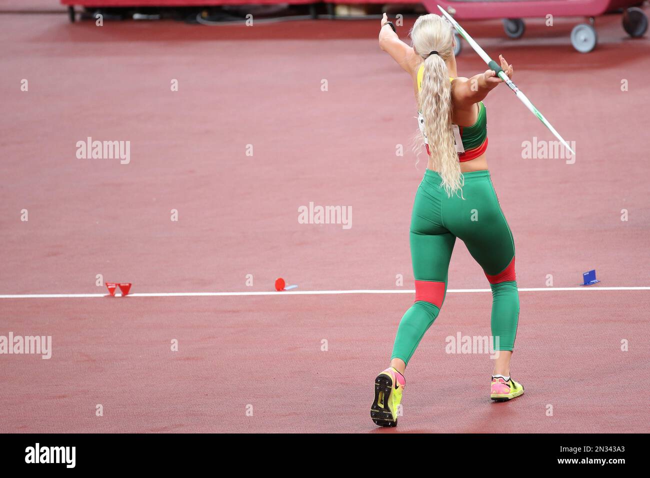 AUG 06, 2021 Tokyo, Japan Liveta Jasiūnaitė of Lithuania in the