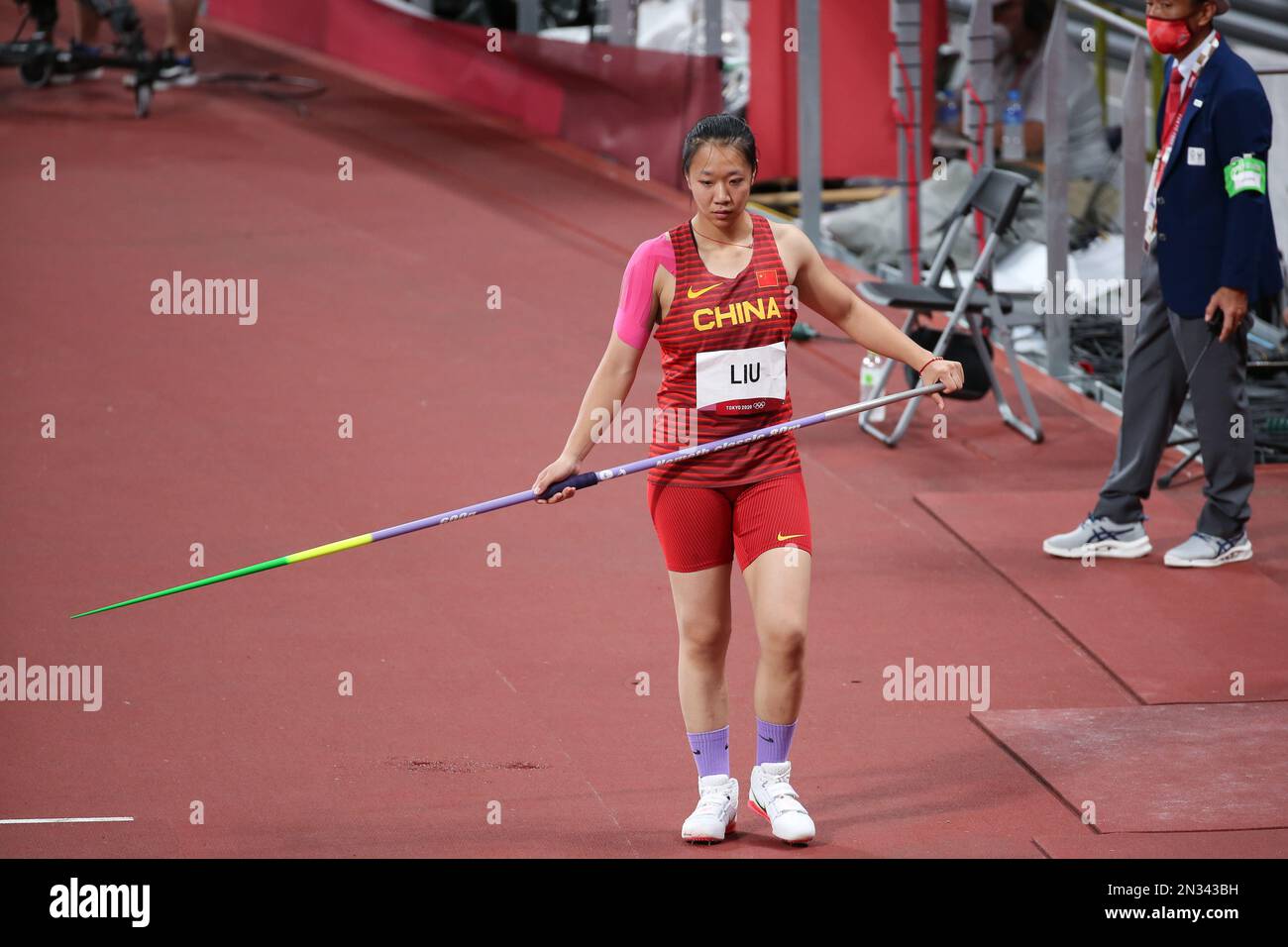 AUG 06, 2021 Tokyo, Japan LIU Shiying of China wins the Gold Medal