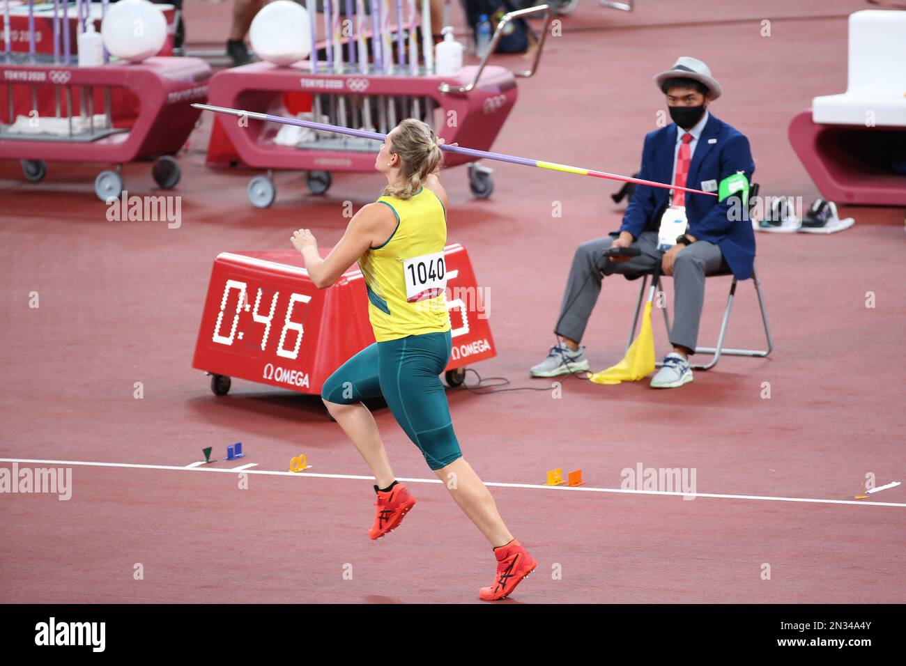 AUG 06, 2021 Tokyo, Japan KelseyLee BARBER of Australia competes in