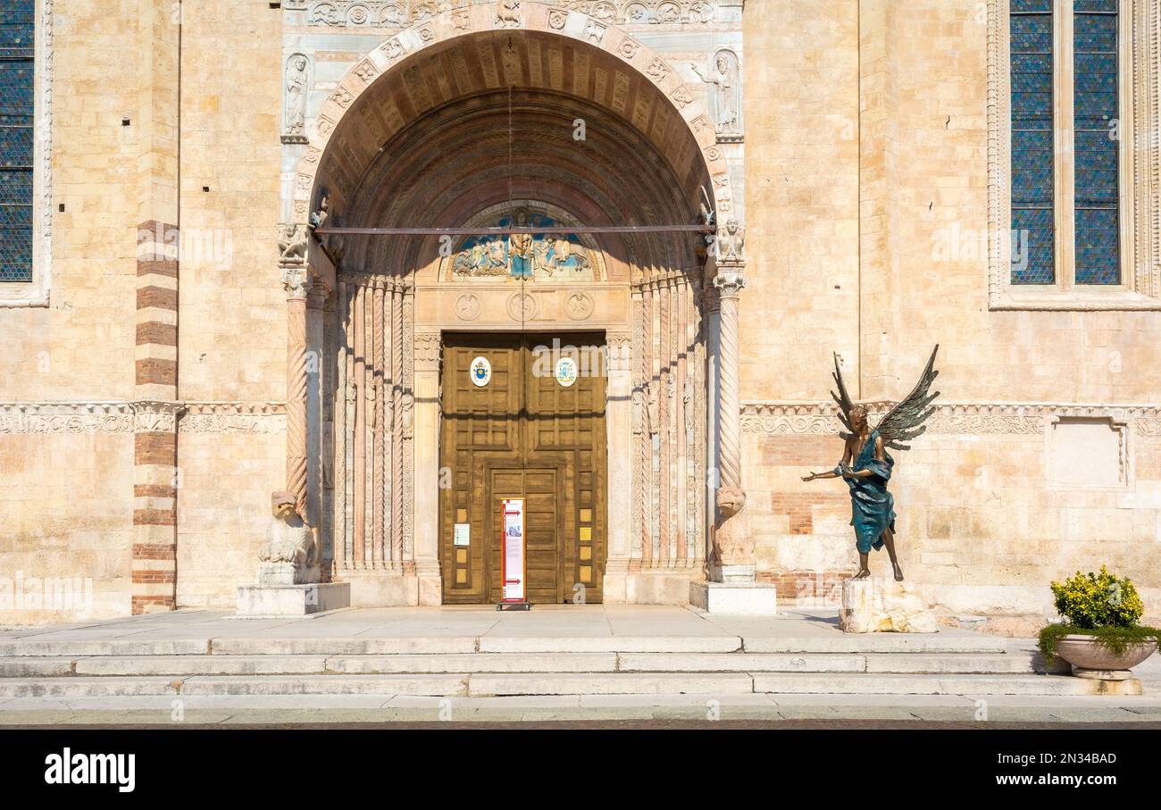 Verona Cathedral (Duomo di Verona) is a main catholic church in the city. Built in 1187 in the