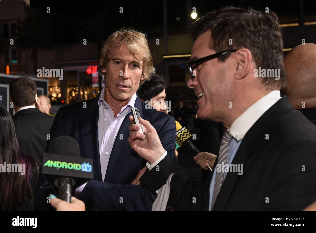 Michael Bay attends The Los Angeles Premiere of 