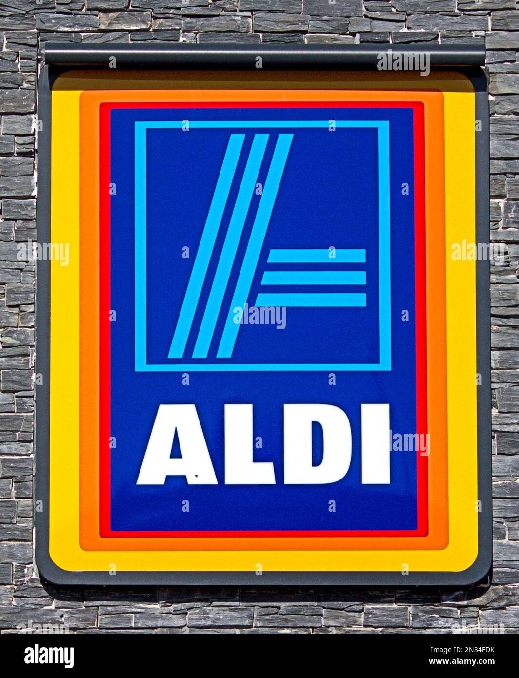 Aldi supermarket store sign hires stock photography and images Alamy