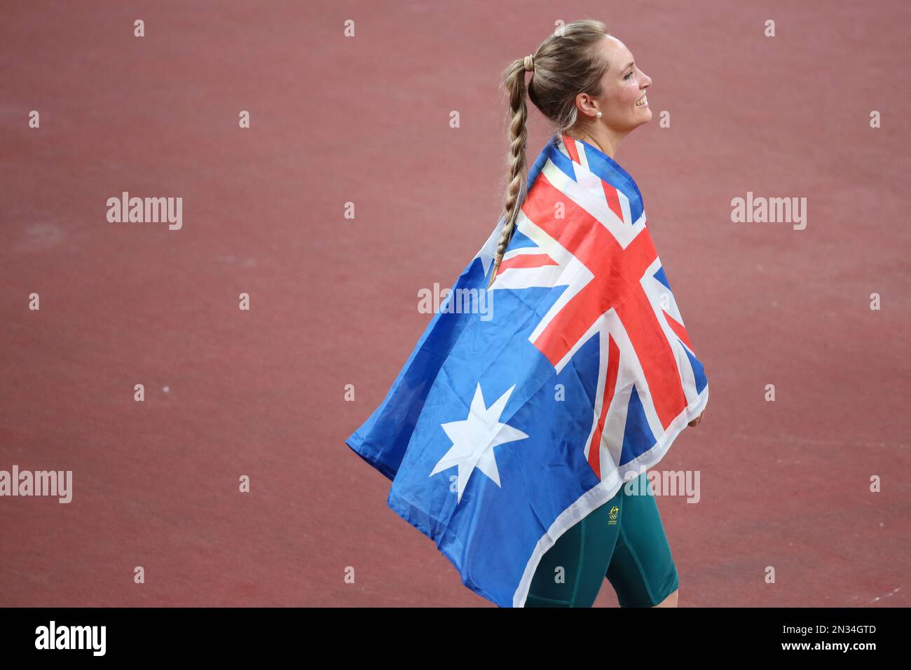 AUG 06, 2021 Tokyo, Japan KelseyLee BARBER of Australia wins the
