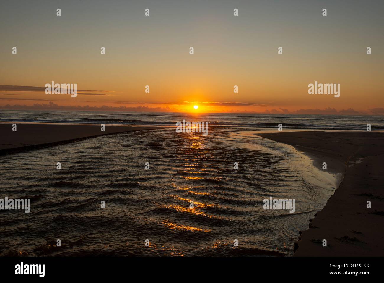 Sunrise At 5am Over The Pacific Ocean At Peregian Beach A Beach And sunrise-at-5am-over-the-pacific-ocean-at-peregian-beach-a-beach-and