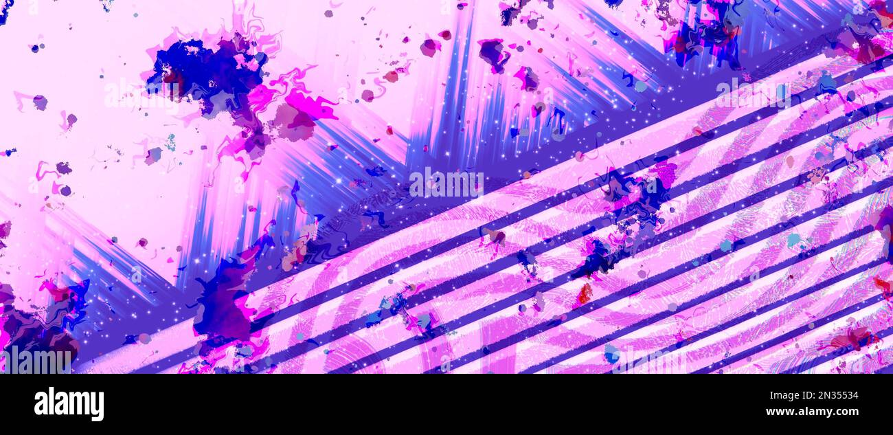 Pinked Perspective Diagonal perspective of a pink world, pink purple wallpaper, sapce ...