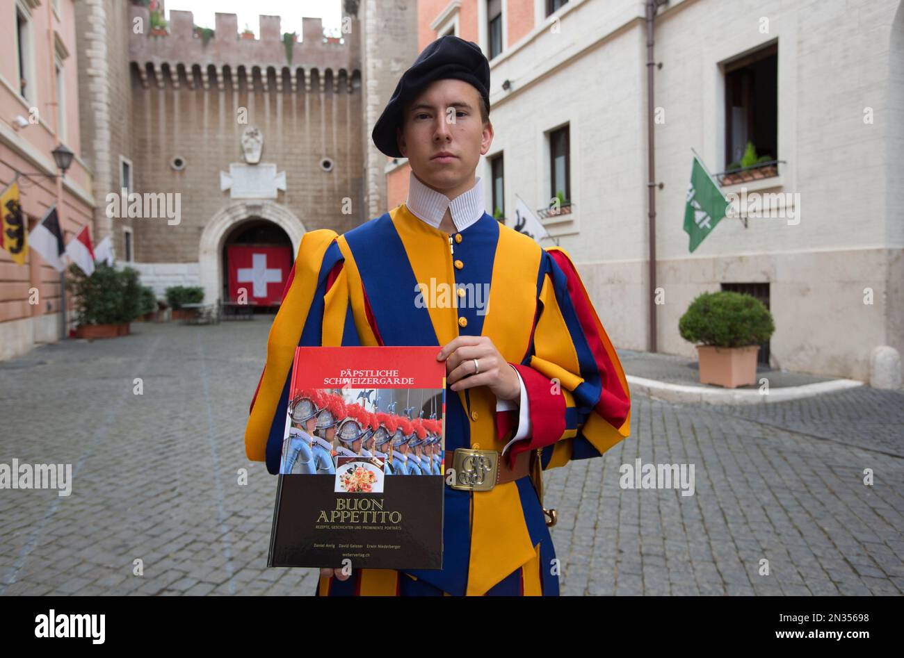 FILE In This Monday Nov 10 2014 File Photo Swiss Guard David file-in-this-monday-nov-10-2014-file-photo-swiss-guard-david