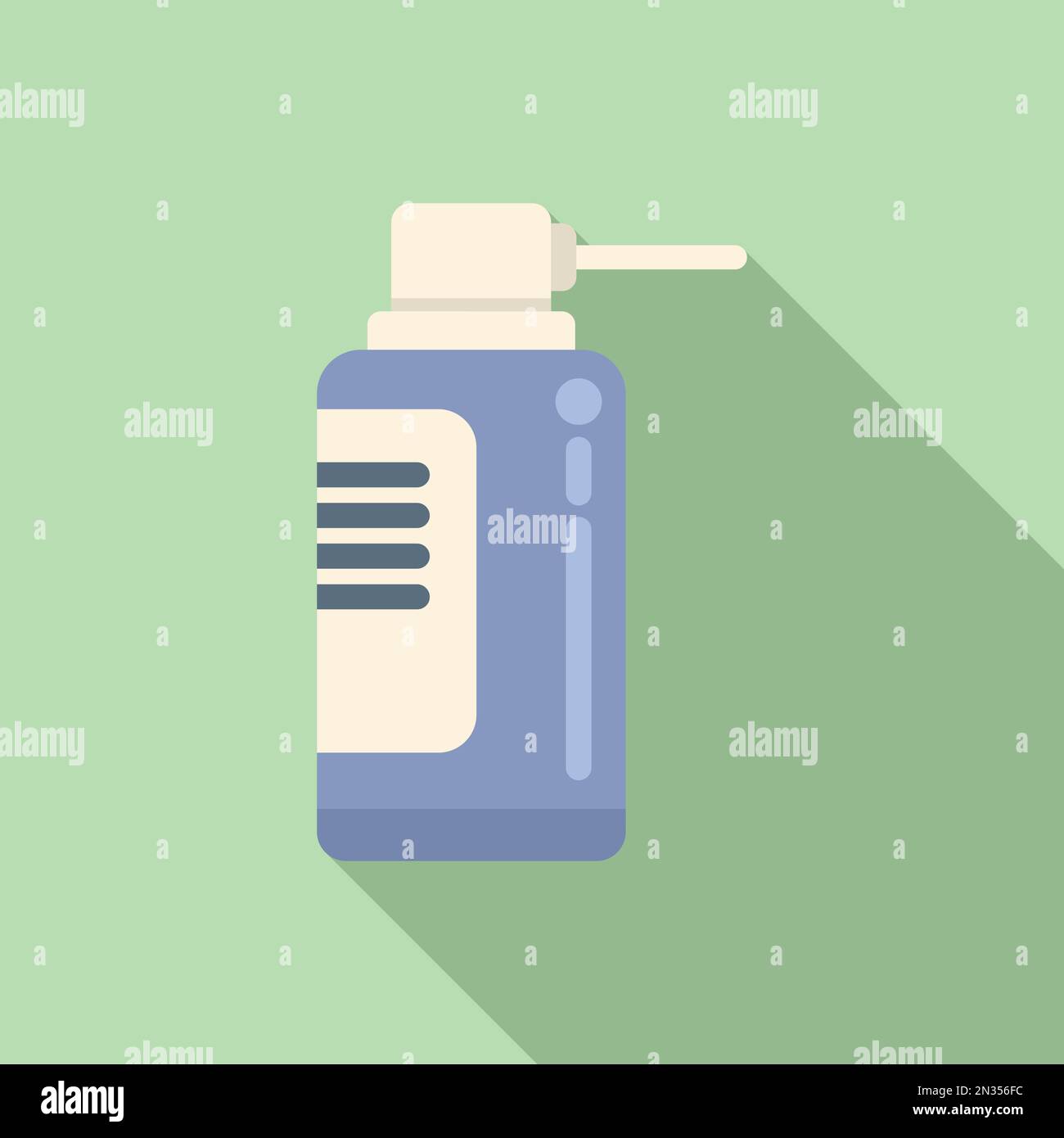 Antibiotic spray icon flat vector. Bacteria drug. Virus medical Stock Vector Image & Art Alamy